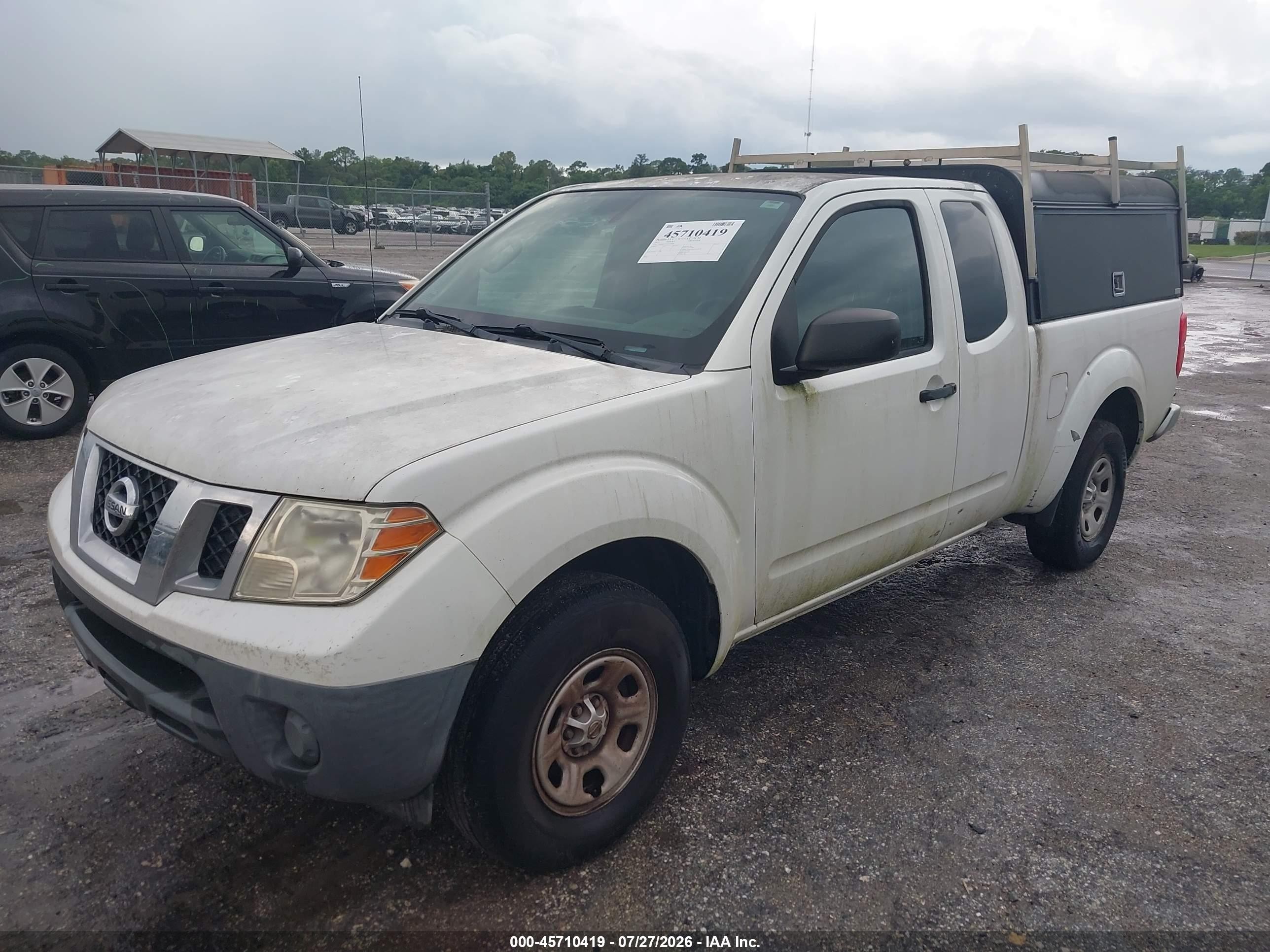 2015 Nissan Frontier S/sv-i4 White vin: 1N6BD0CT7FN748689