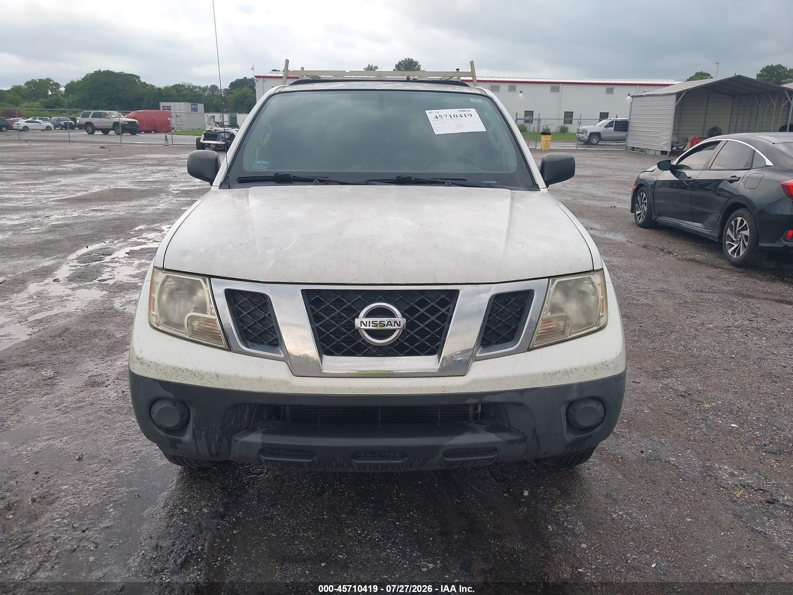 2015 Nissan Frontier S/sv-i4 White vin: 1N6BD0CT7FN748689