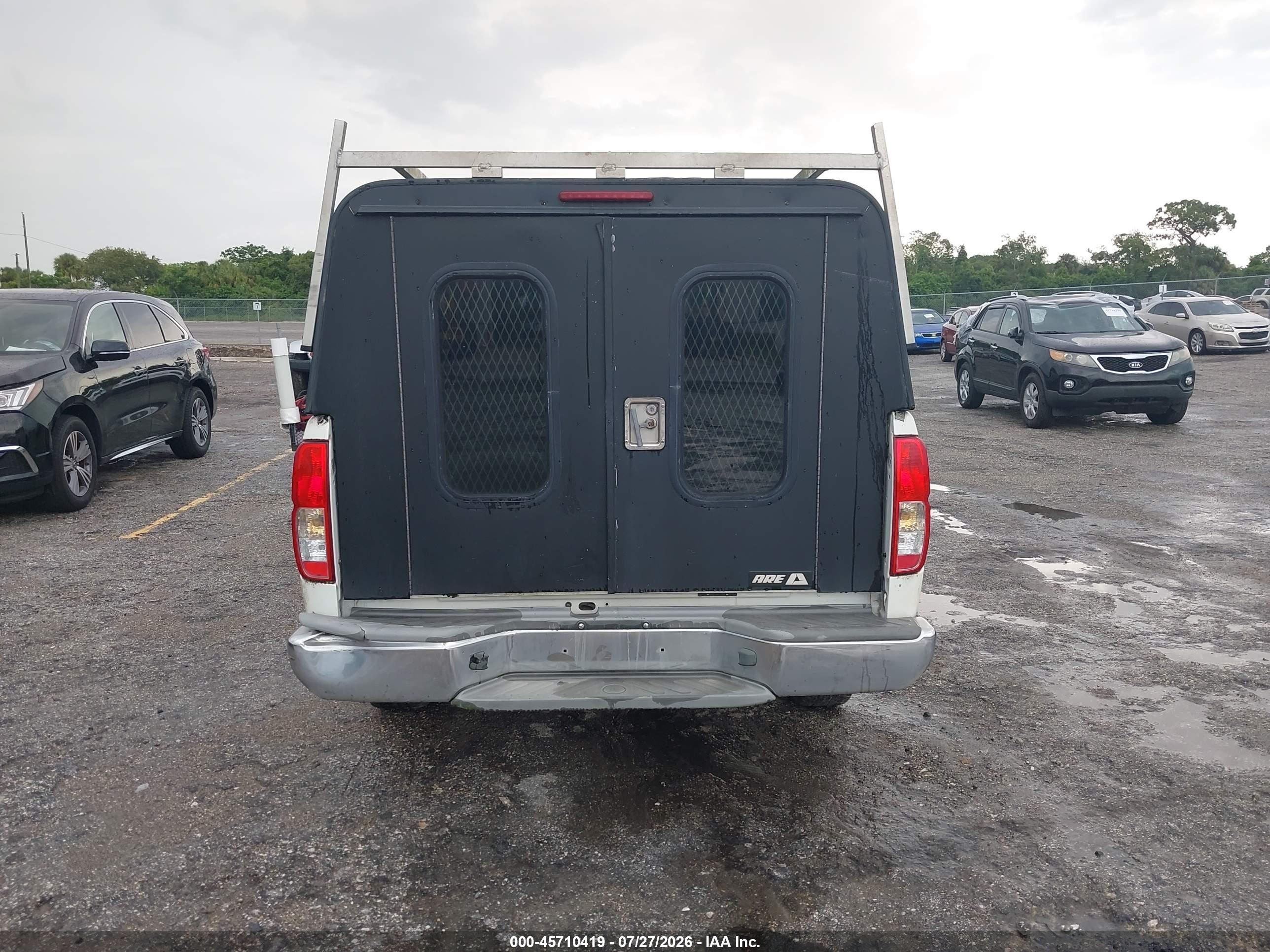 2015 Nissan Frontier S/sv-i4 White vin: 1N6BD0CT7FN748689