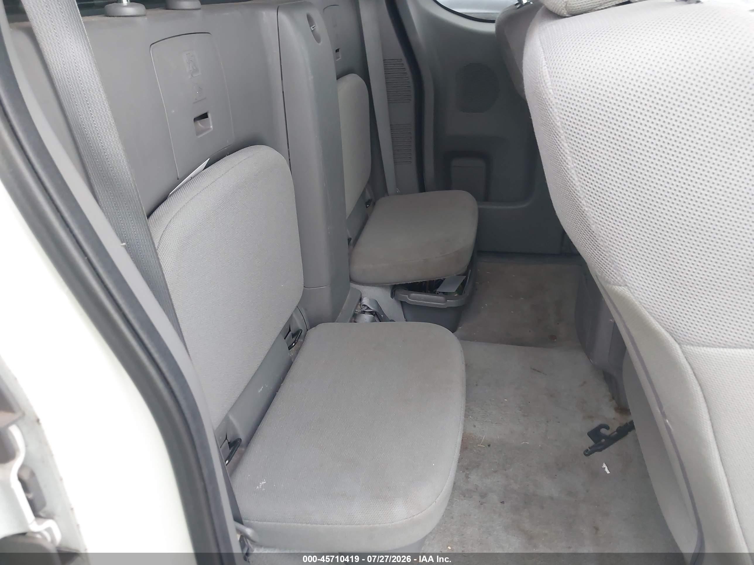 2015 Nissan Frontier S/sv-i4 White vin: 1N6BD0CT7FN748689