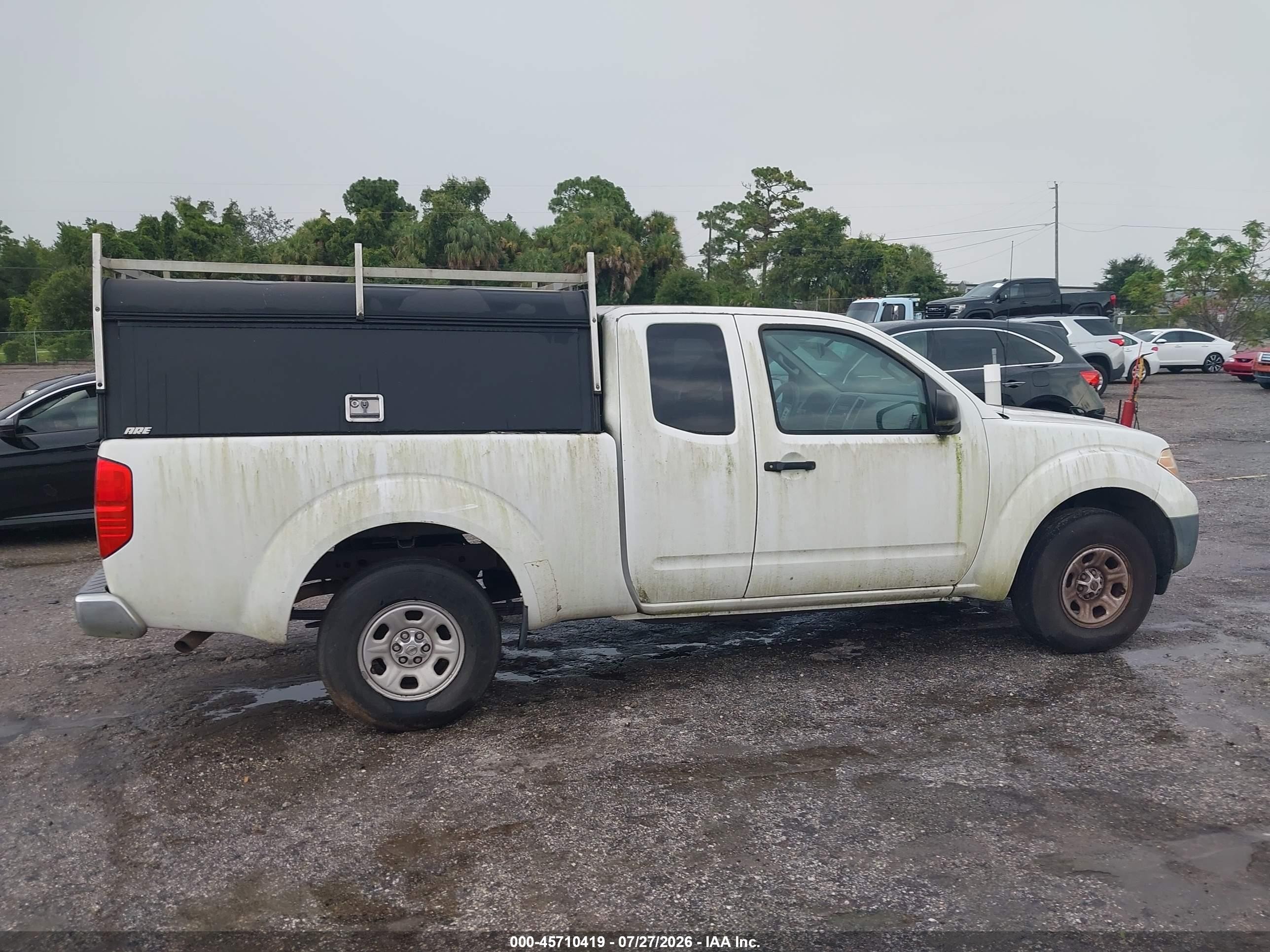 2015 Nissan Frontier S/sv-i4 White vin: 1N6BD0CT7FN748689