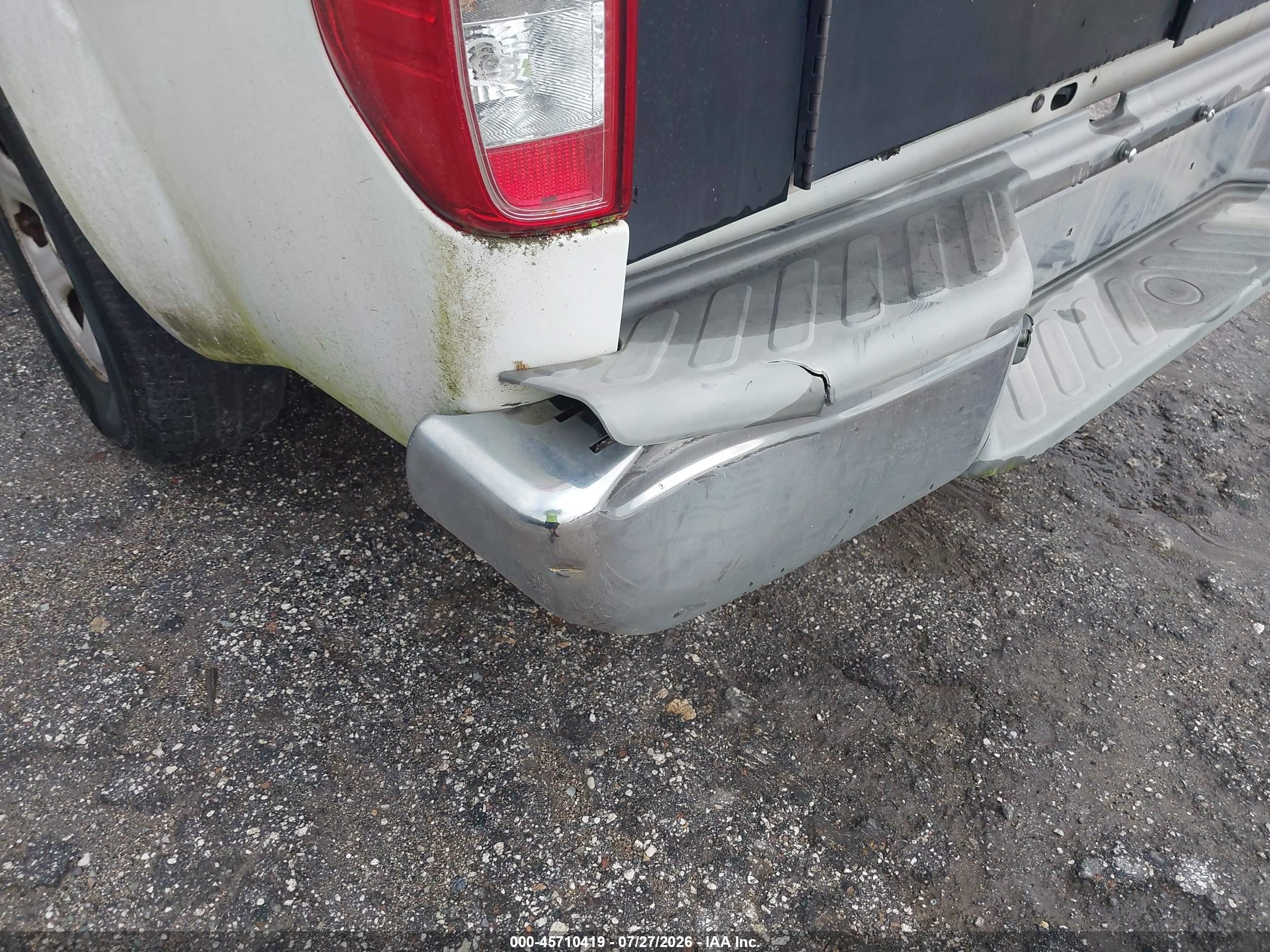 2015 Nissan Frontier S/sv-i4 White vin: 1N6BD0CT7FN748689