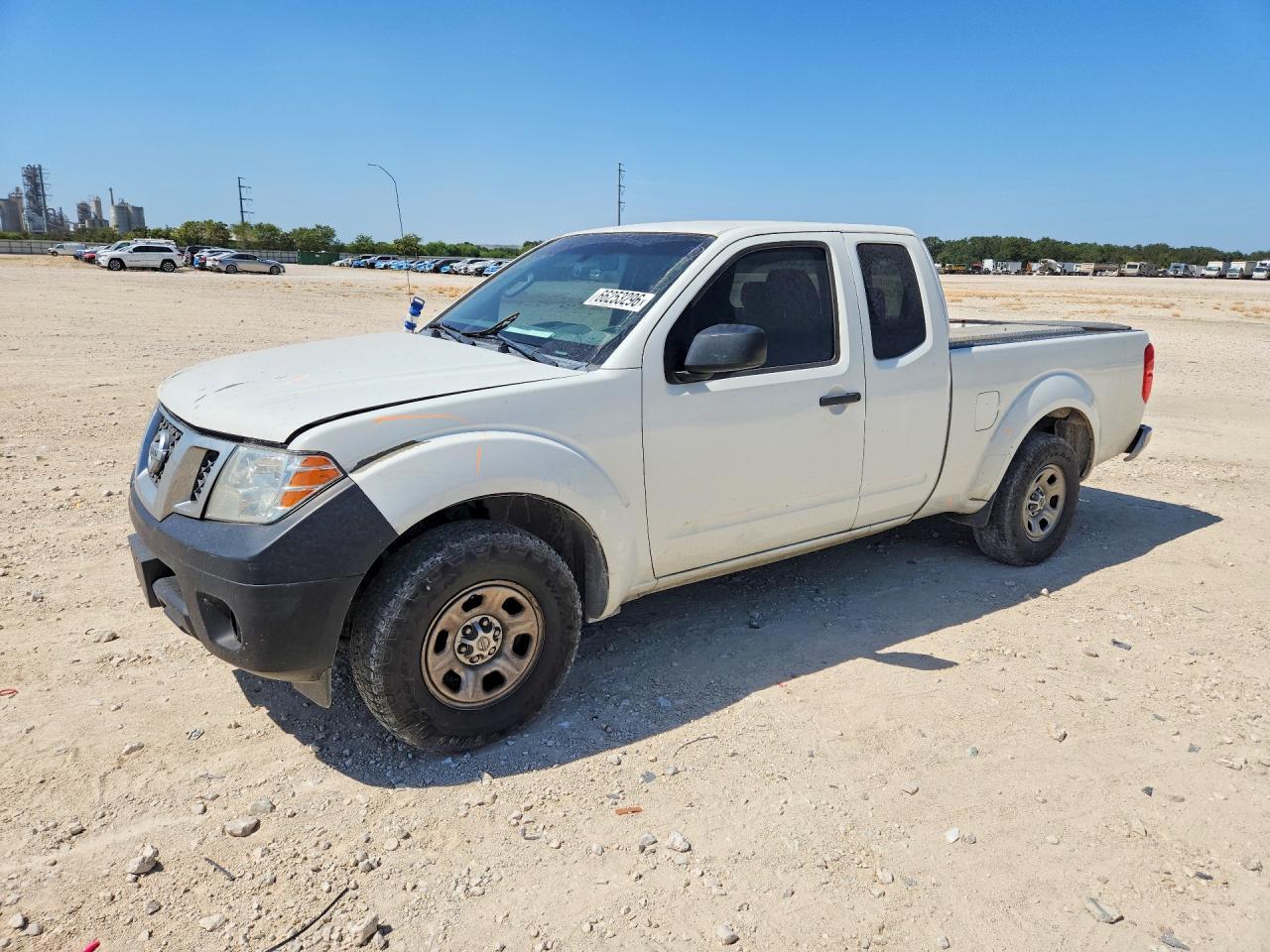 2015 Nissan Frontier S White vin: 1N6BD0CT7FN752659