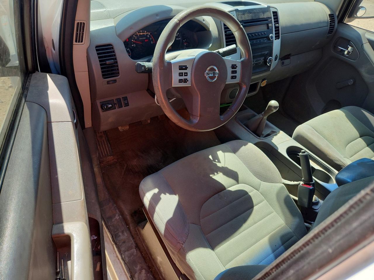 2015 Nissan Frontier S White vin: 1N6BD0CT7FN752659