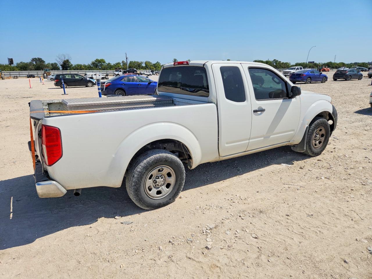 2015 Nissan Frontier S White vin: 1N6BD0CT7FN752659