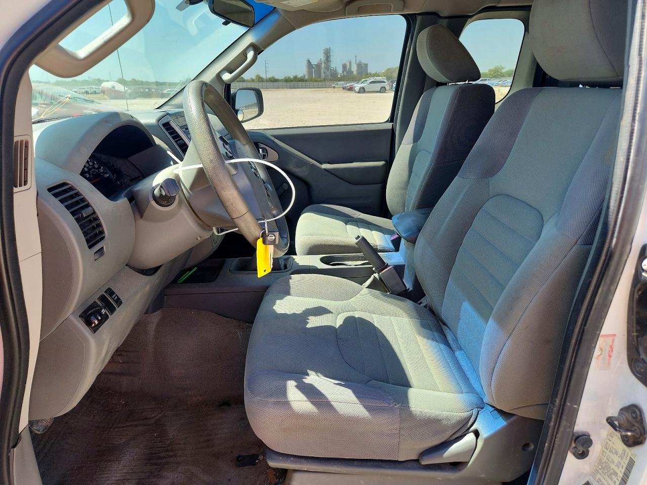 2015 Nissan Frontier S White vin: 1N6BD0CT7FN752659