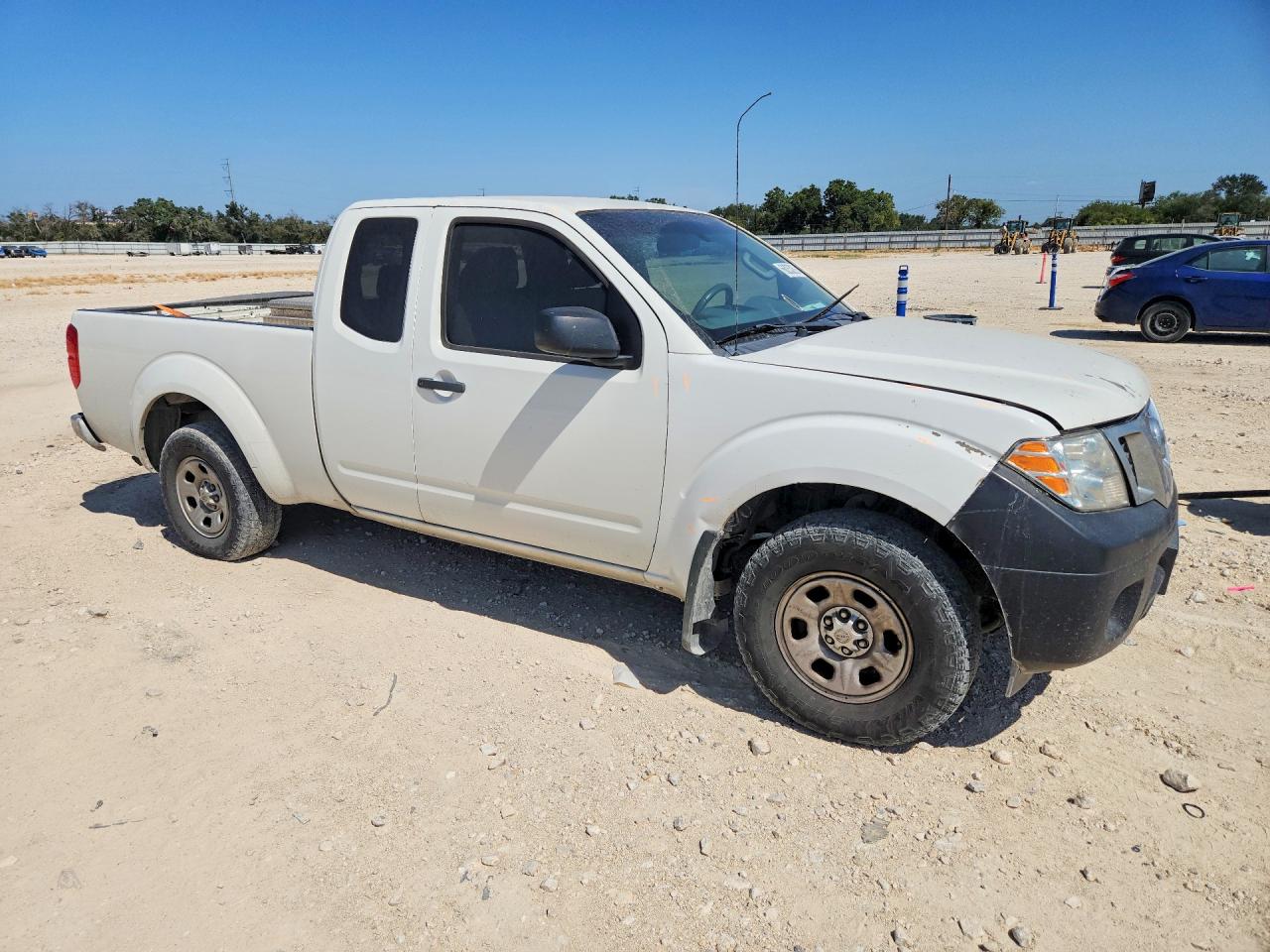 2015 Nissan Frontier S White vin: 1N6BD0CT7FN752659