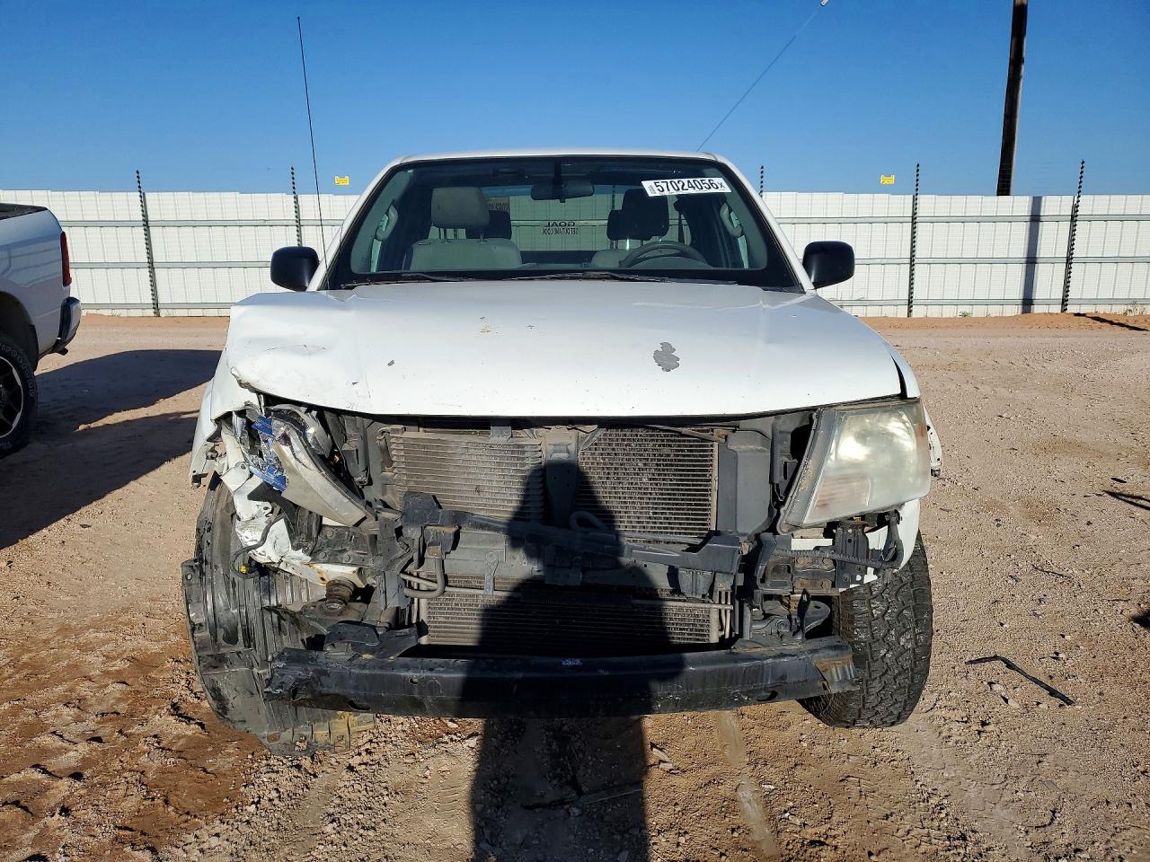 2015 Nissan Frontier S White vin: 1N6BD0CT7FN764813