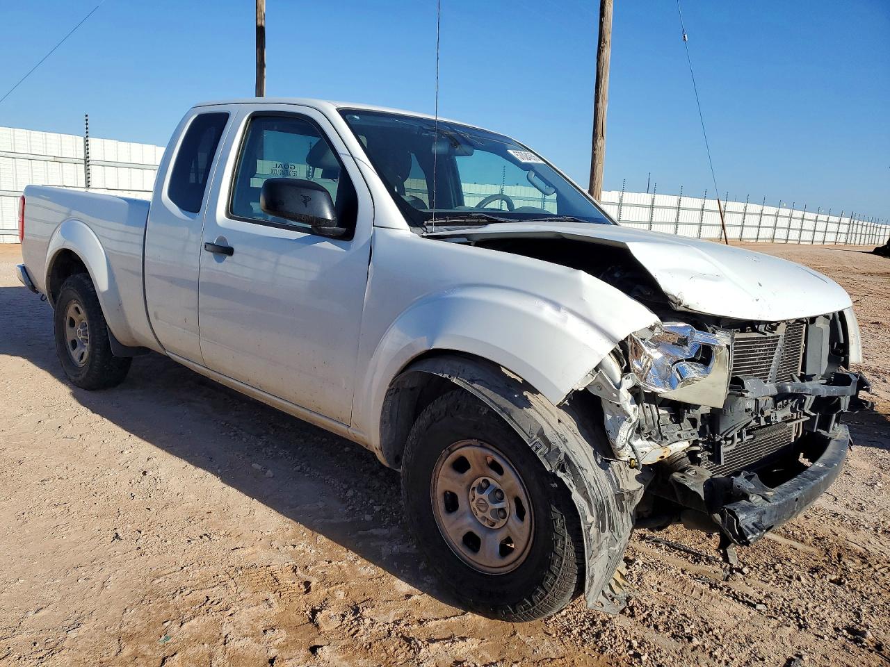 2015 Nissan Frontier S White vin: 1N6BD0CT7FN764813