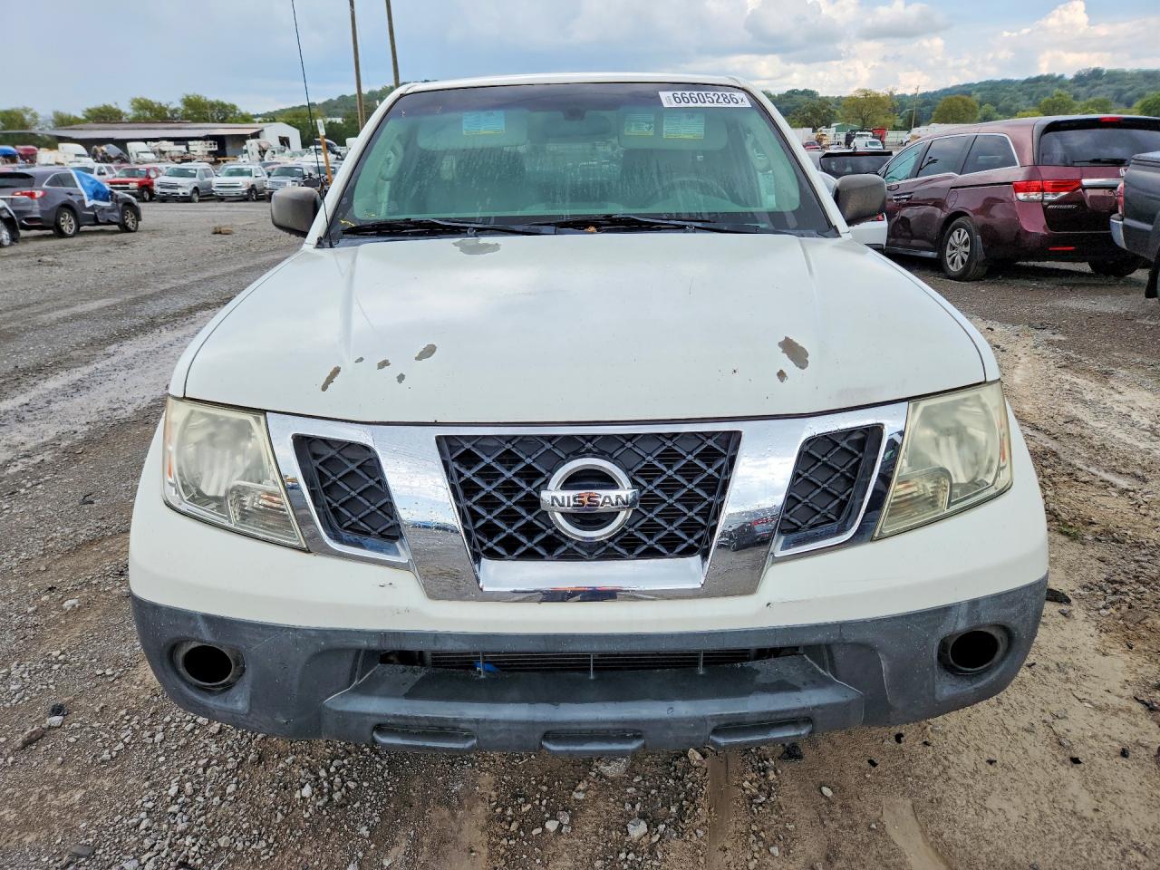 2015 Nissan Frontier S White vin: 1N6BD0CT7FN764942