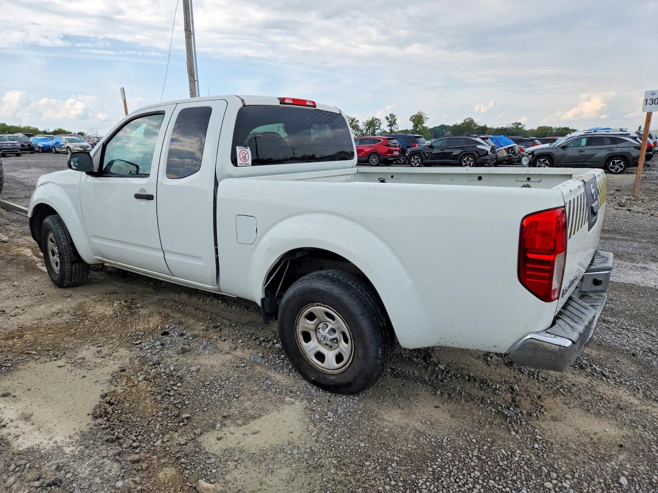 2015 Nissan Frontier S White vin: 1N6BD0CT7FN764942