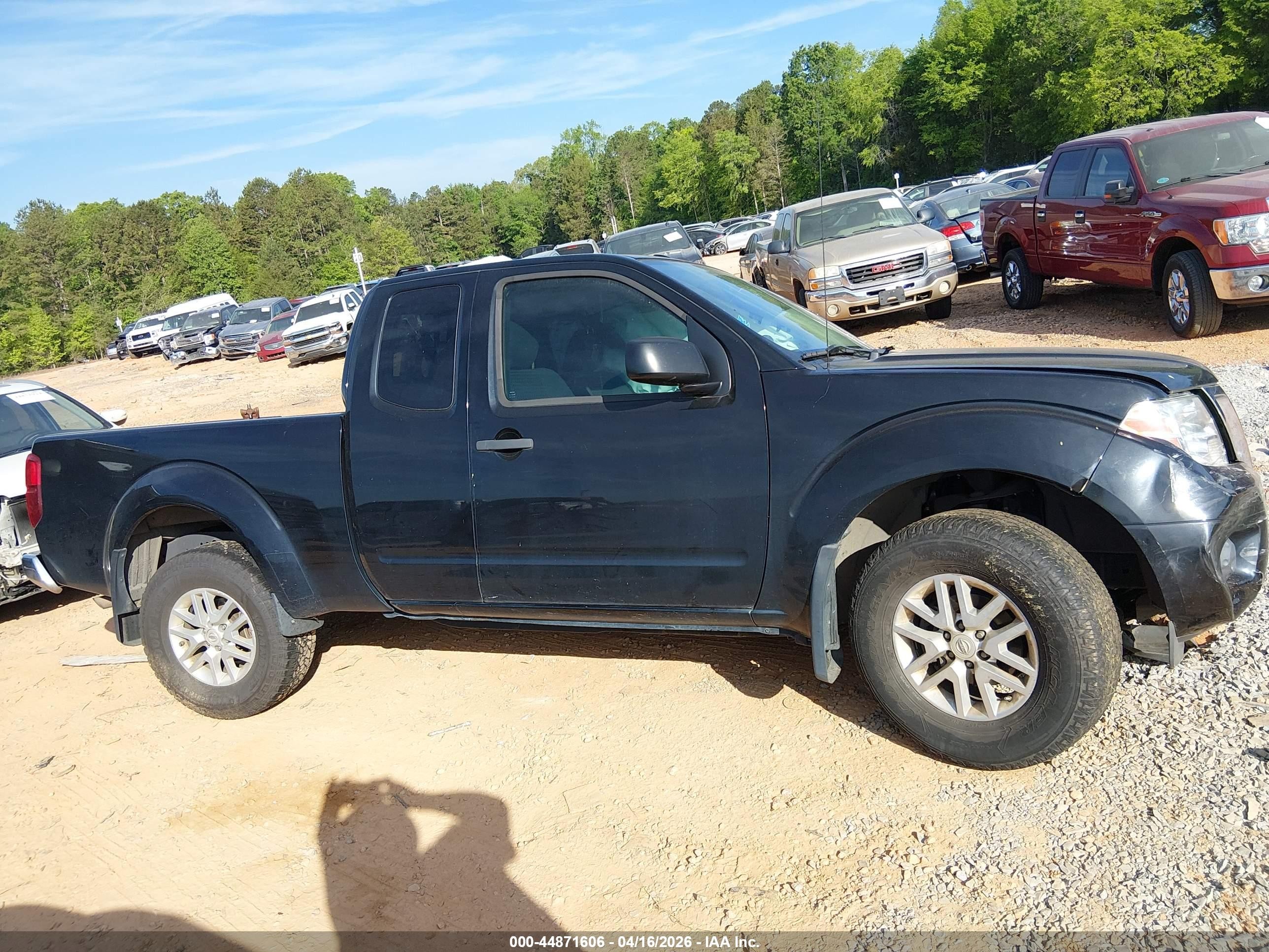 2017 Nissan Frontier Sv-i4 Black vin: 1N6BD0CT7HN744077