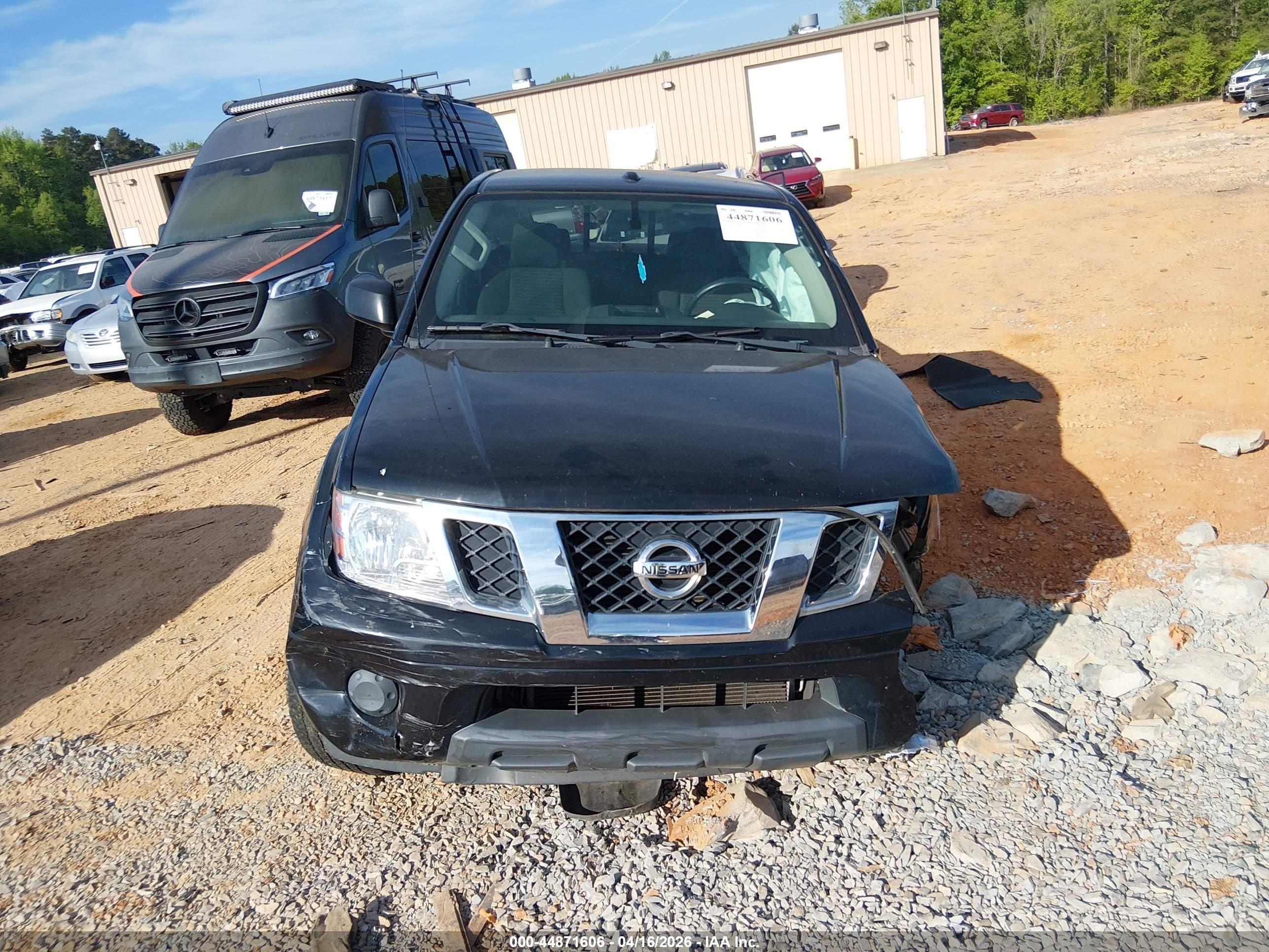 2017 Nissan Frontier Sv-i4 Black vin: 1N6BD0CT7HN744077
