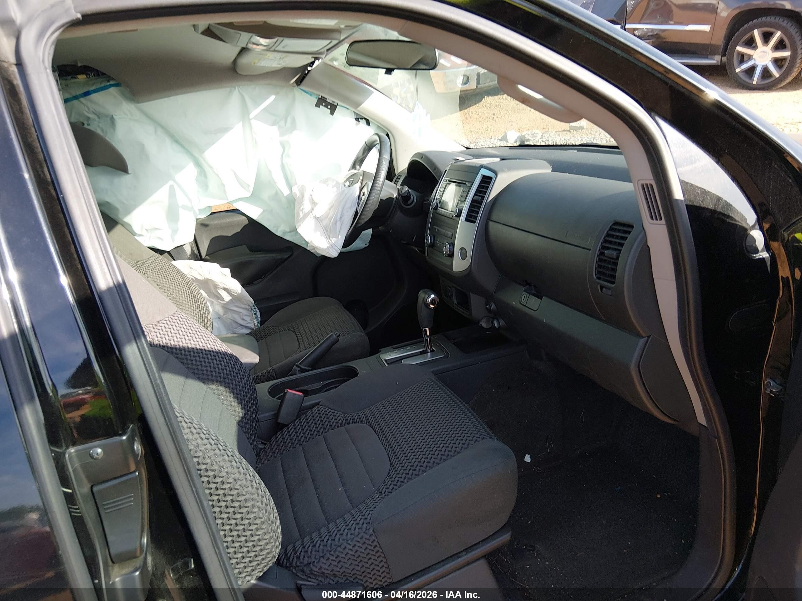 2017 Nissan Frontier Sv-i4 Black vin: 1N6BD0CT7HN744077
