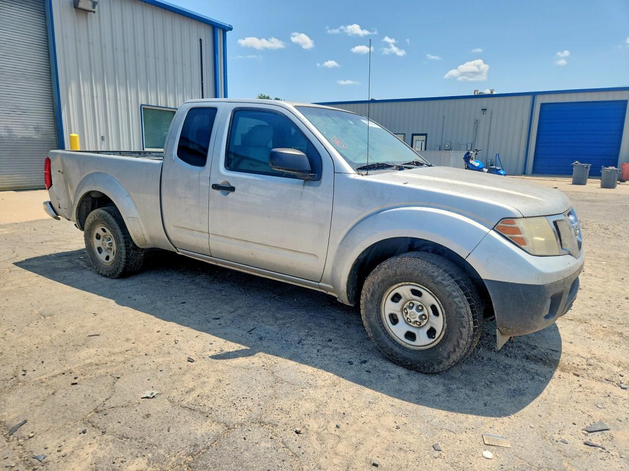 2011 Nissan Frontier S Silver vin: 1N6BD0CT8BC434393