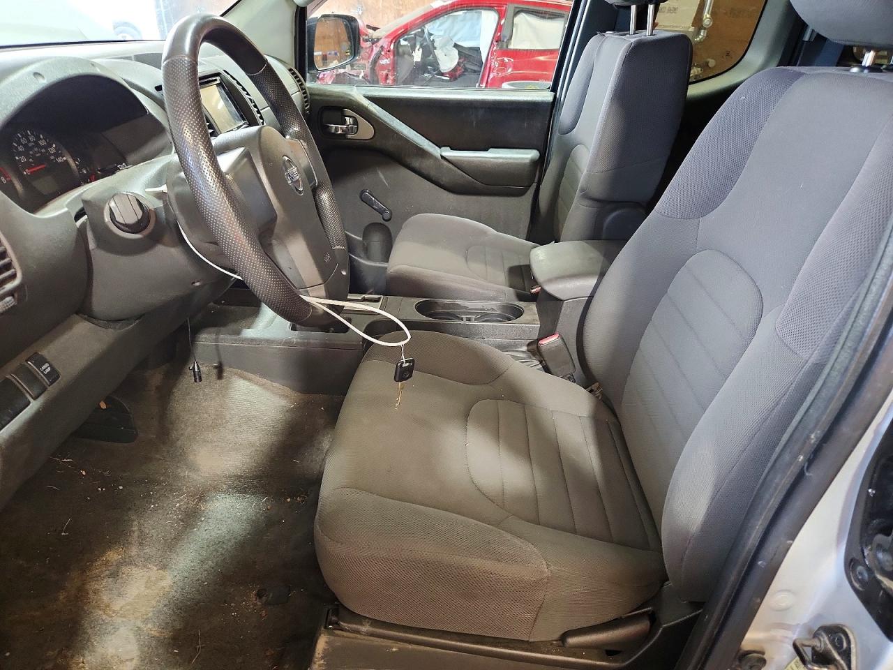 2012 Nissan Frontier S Серебряный vin: 1N6BD0CT8CC455875