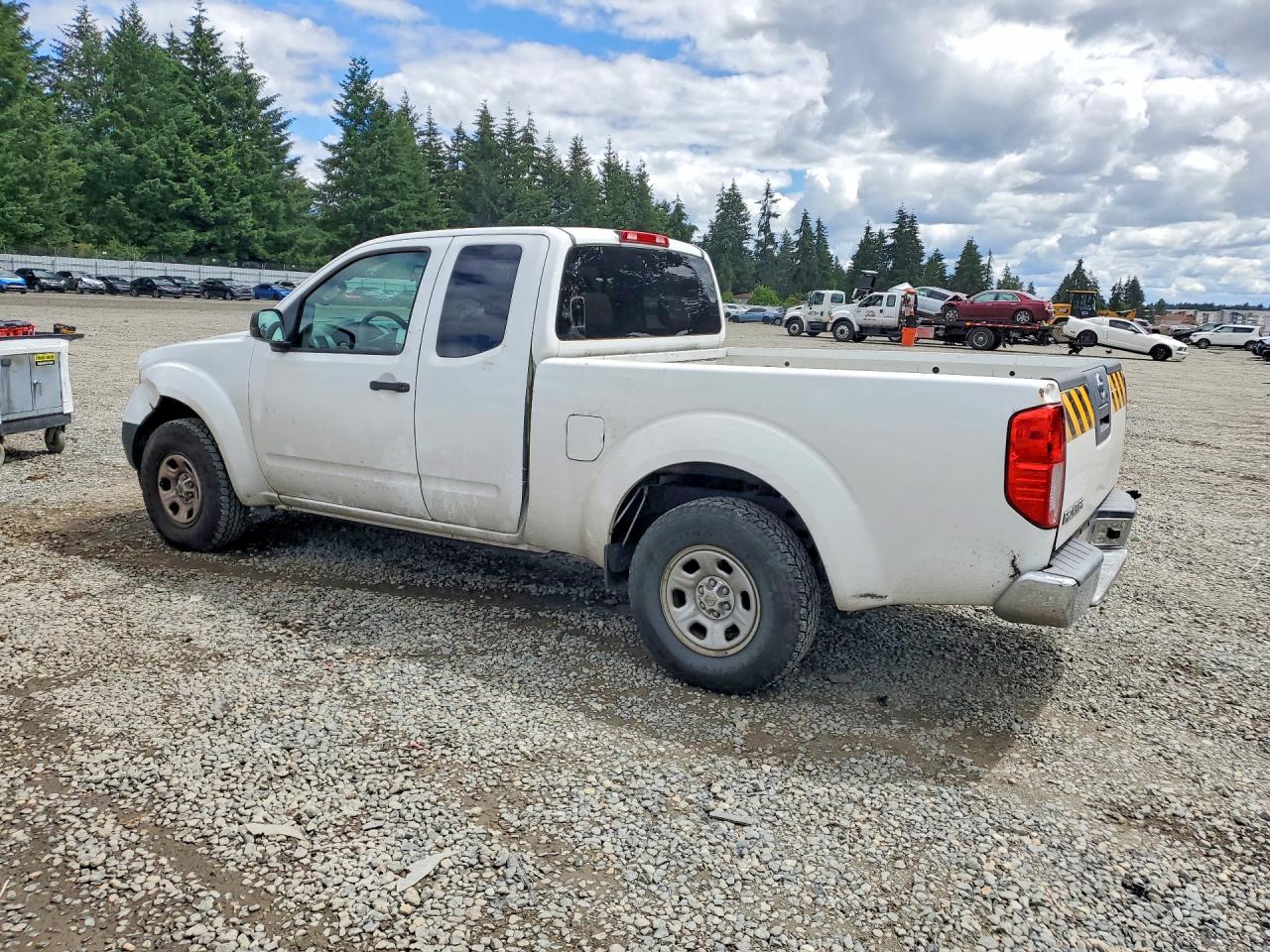 2012 Nissan Frontier S White vin: 1N6BD0CT8CC472157