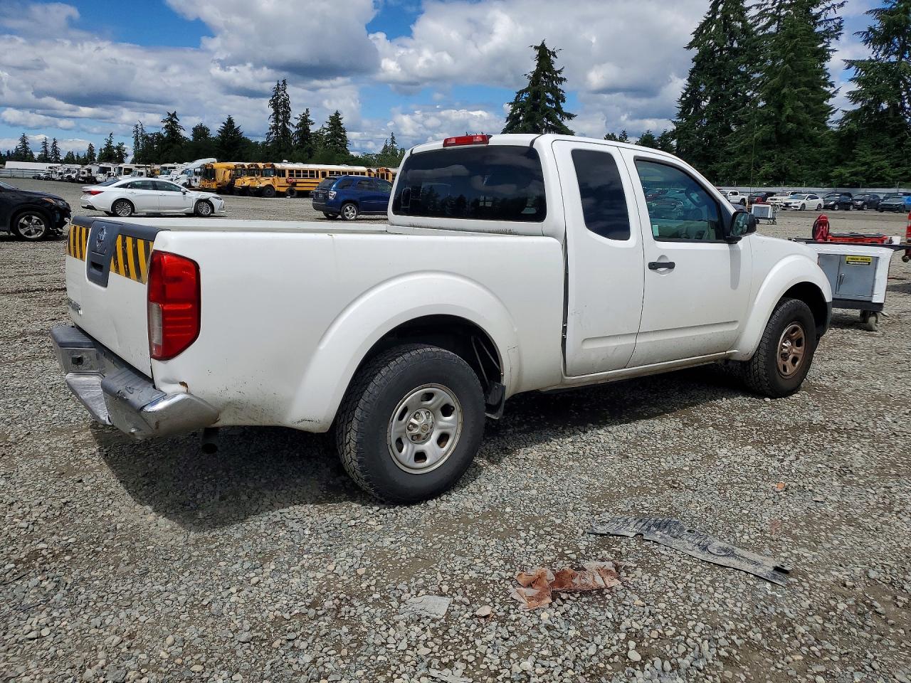 2012 Nissan Frontier S White vin: 1N6BD0CT8CC472157