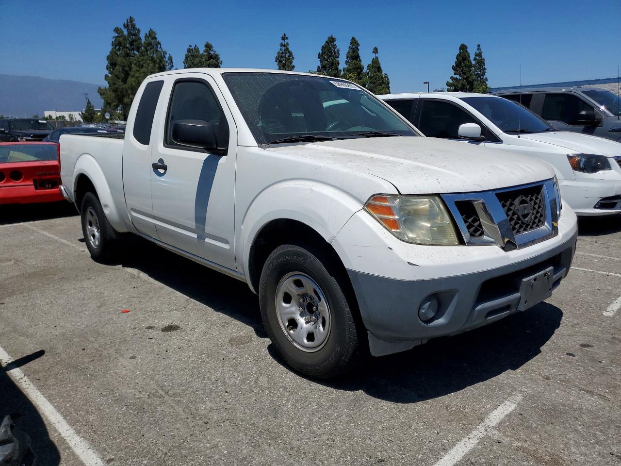 2013 Nissan Frontier S White vin: 1N6BD0CT8DN719909