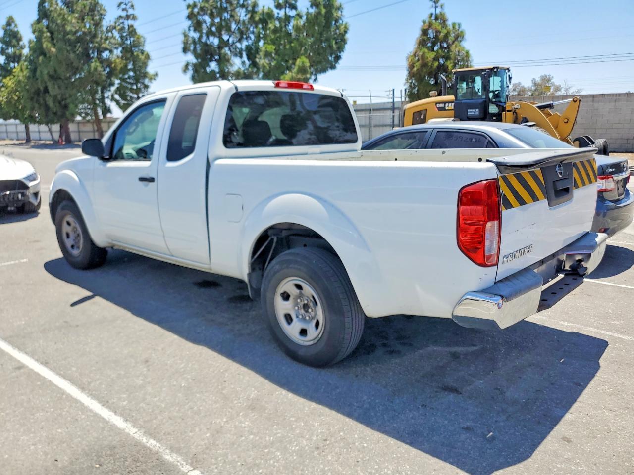 2013 Nissan Frontier S White vin: 1N6BD0CT8DN719909