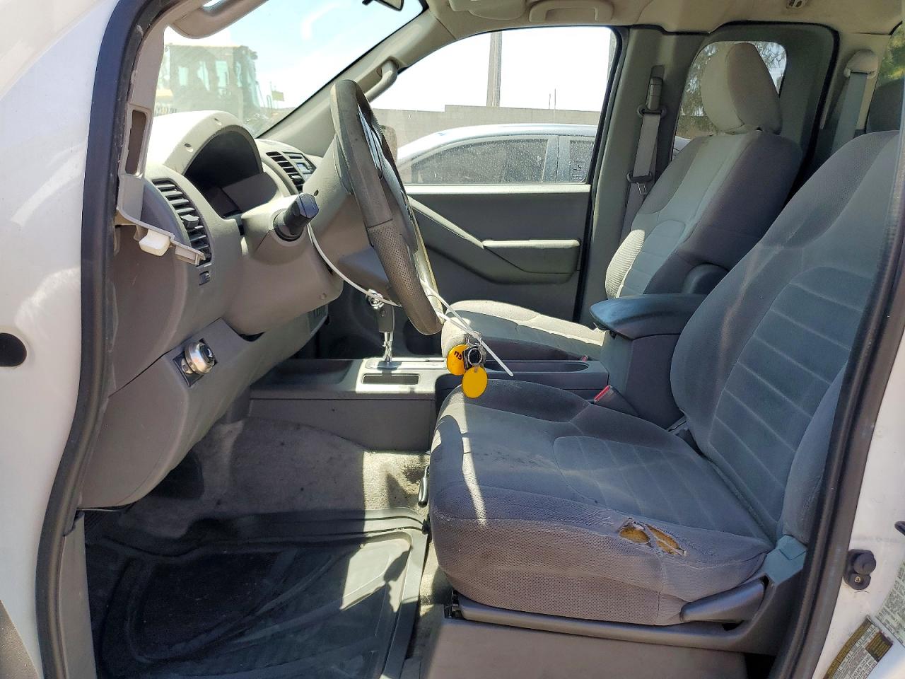2013 Nissan Frontier S White vin: 1N6BD0CT8DN719909