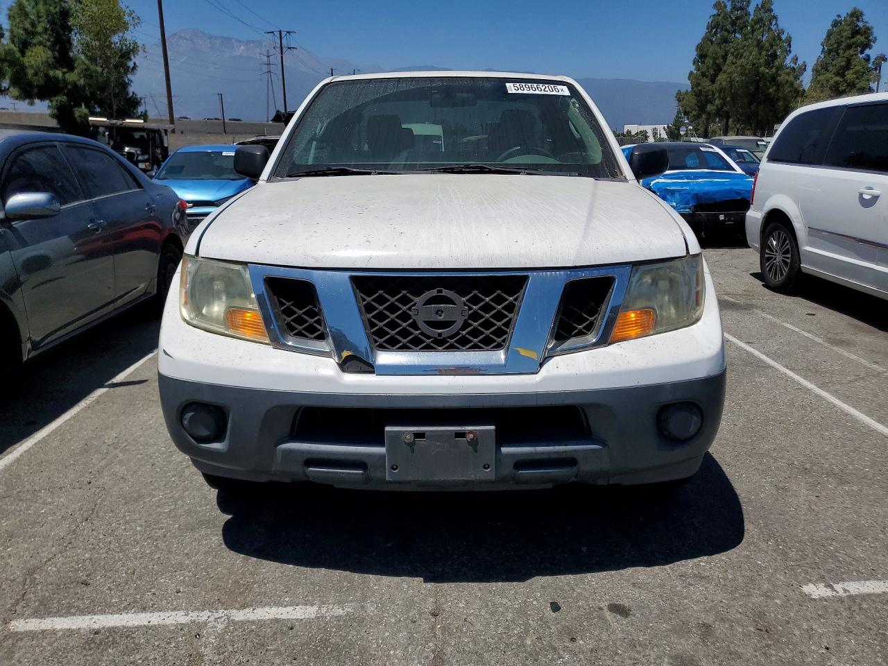 2013 Nissan Frontier S White vin: 1N6BD0CT8DN719909