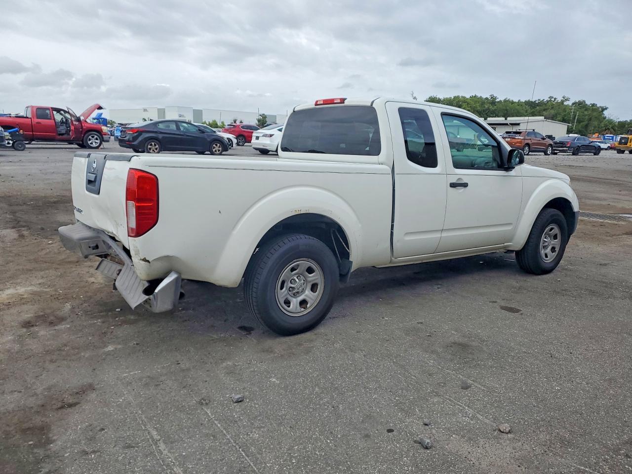 2013 Nissan Frontier S White vin: 1N6BD0CT8DN722471
