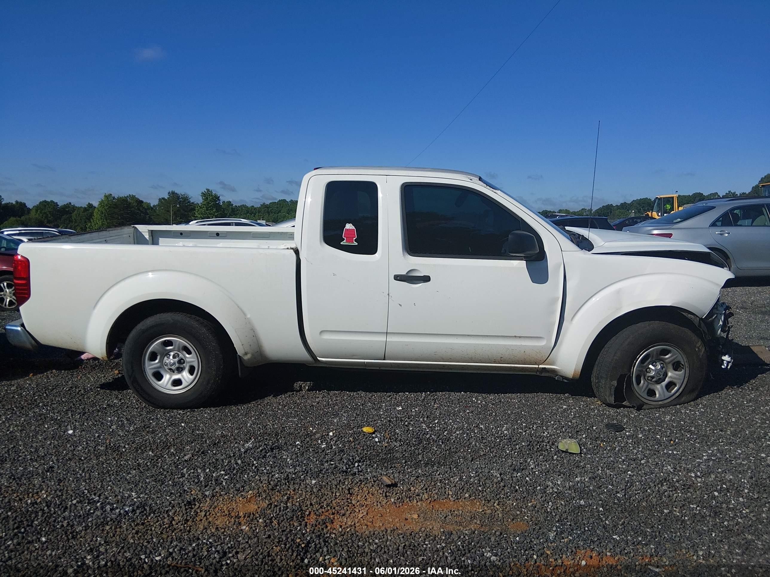 2013 Nissan Frontier S White vin: 1N6BD0CT8DN748438