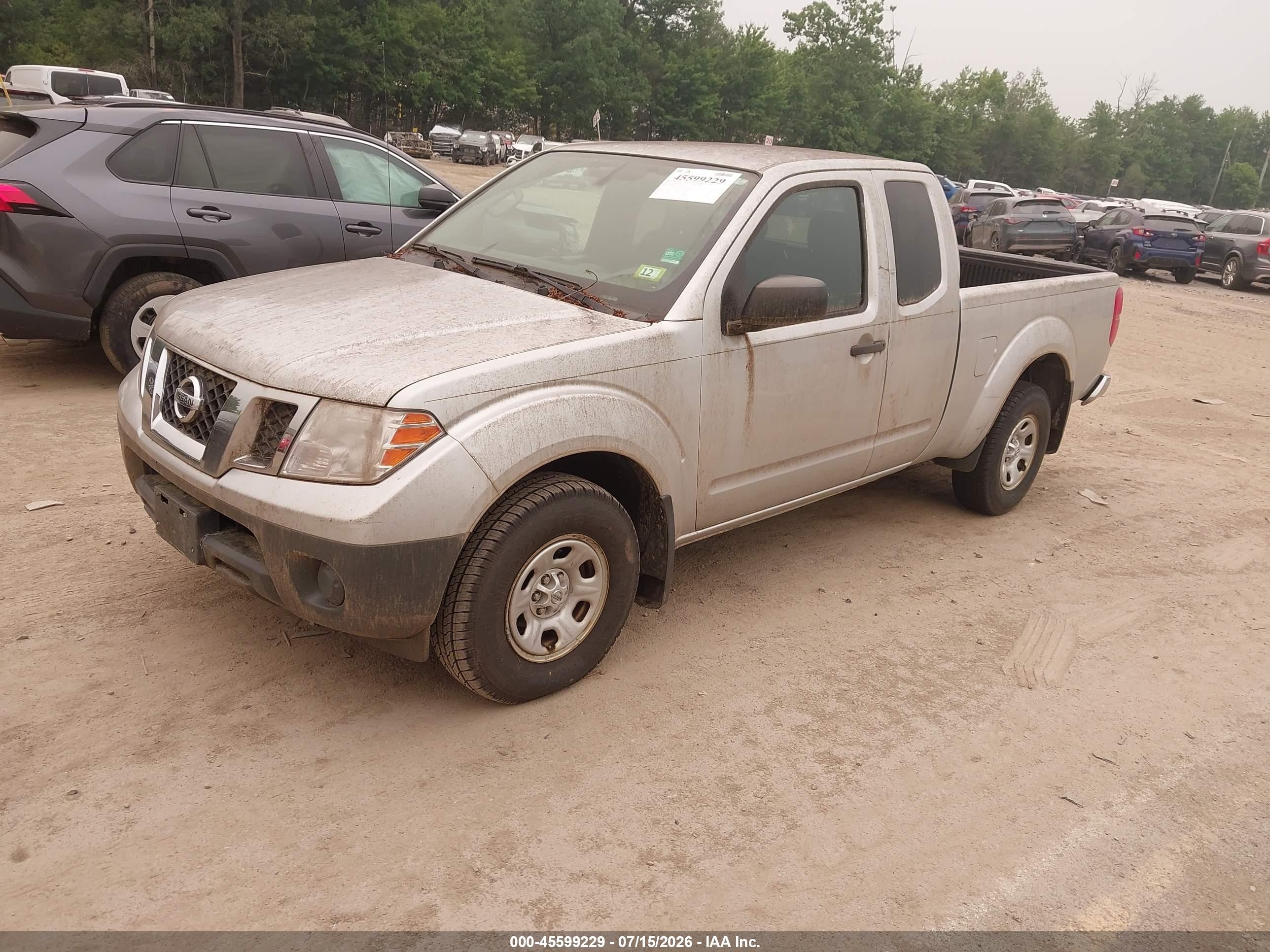 2013 Nissan Frontier S Silver vin: 1N6BD0CT8DN755115