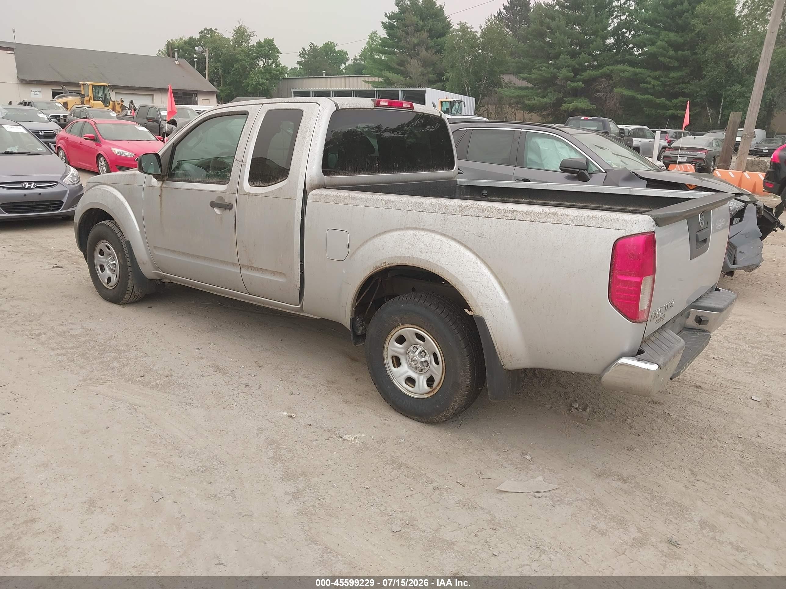 2013 Nissan Frontier S Silver vin: 1N6BD0CT8DN755115