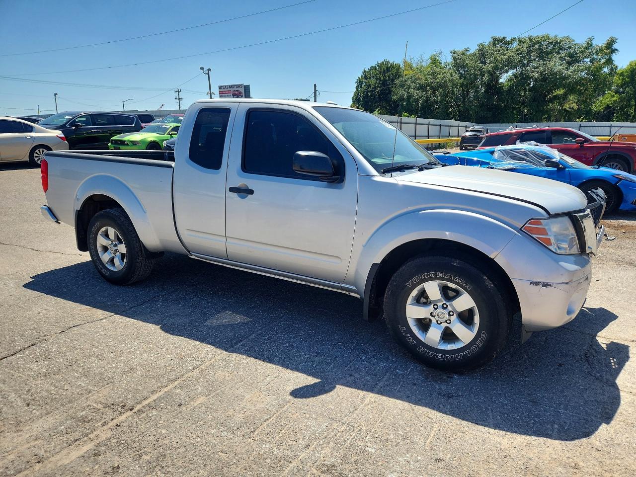 2013 Nissan Frontier S Silver vin: 1N6BD0CT8DN764106