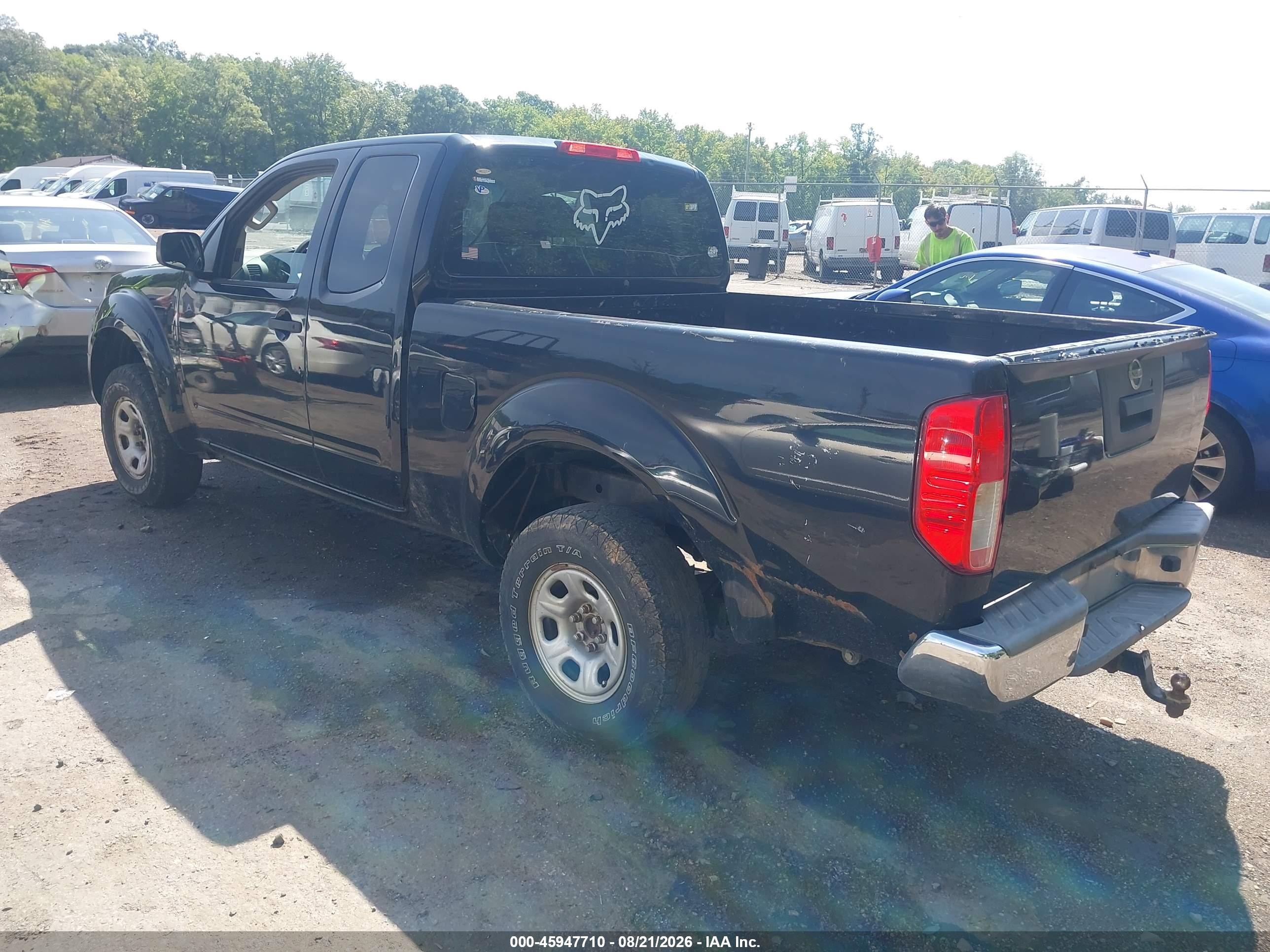 2014 Nissan Frontier S Black vin: 1N6BD0CT8EN710371
