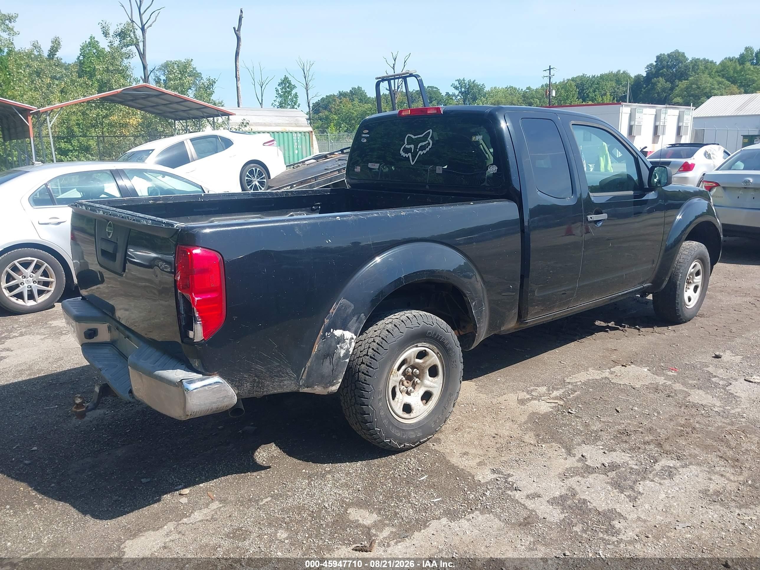 2014 Nissan Frontier S Black vin: 1N6BD0CT8EN710371