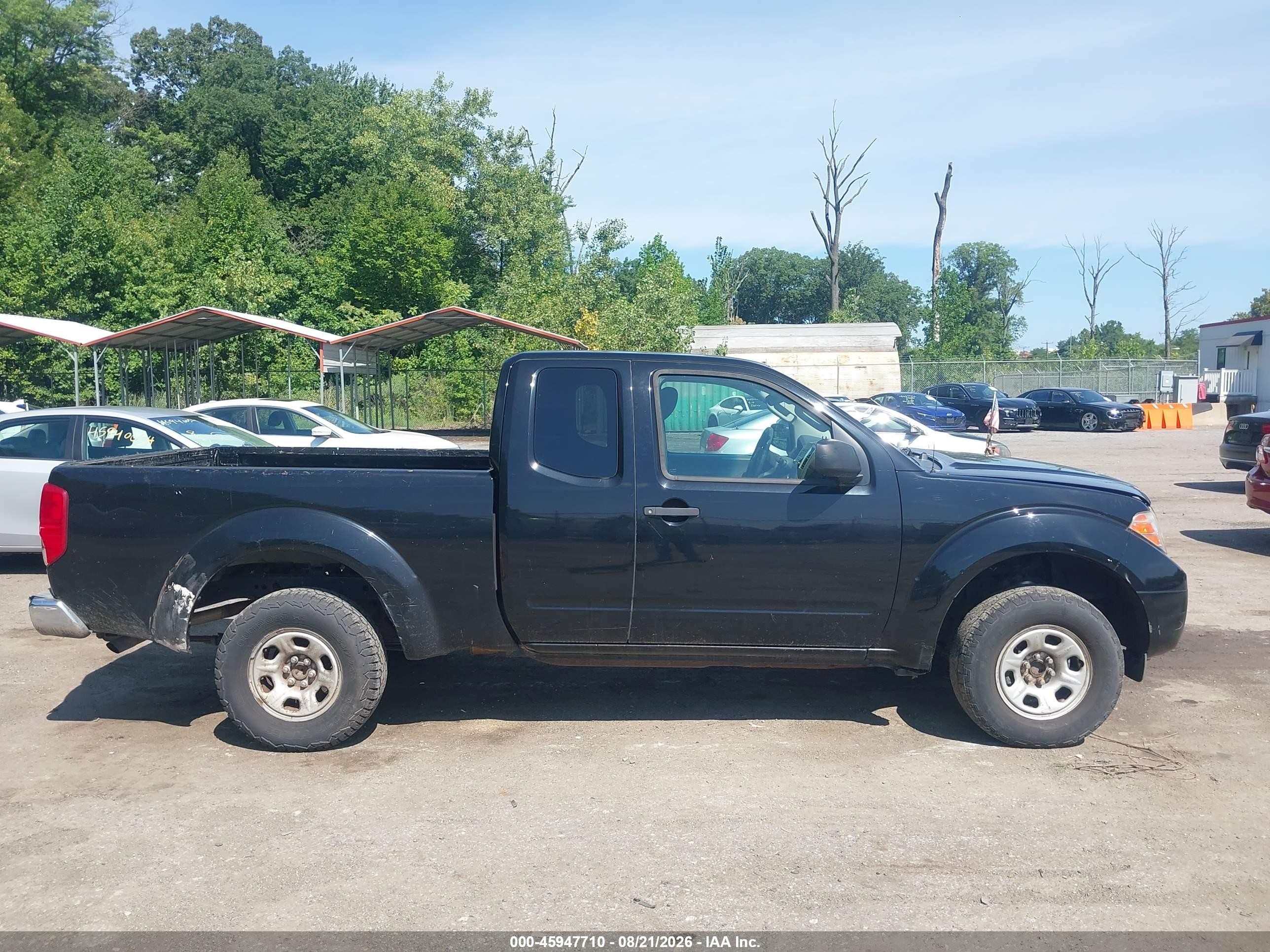 2014 Nissan Frontier S Black vin: 1N6BD0CT8EN710371
