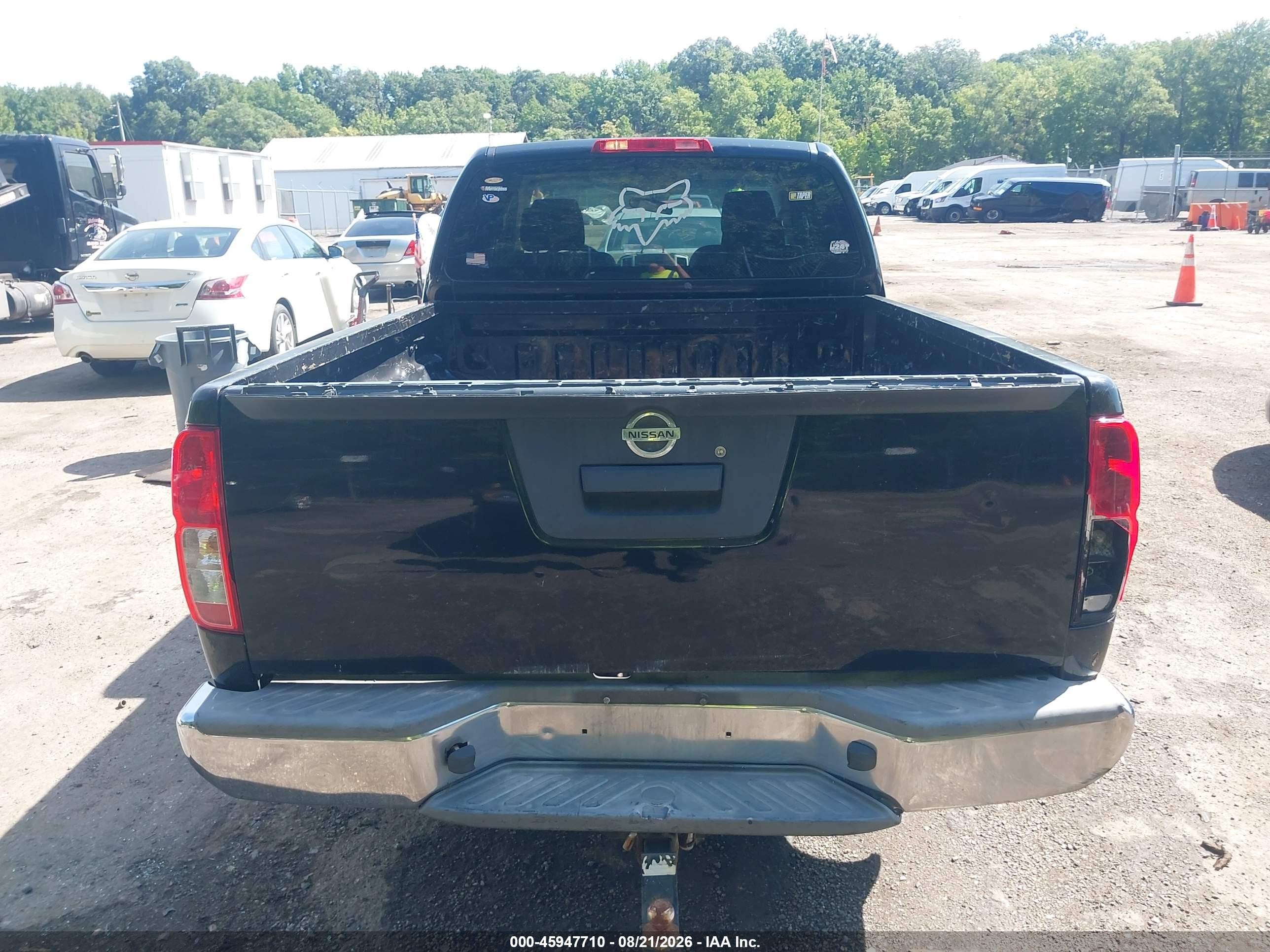 2014 Nissan Frontier S Black vin: 1N6BD0CT8EN710371