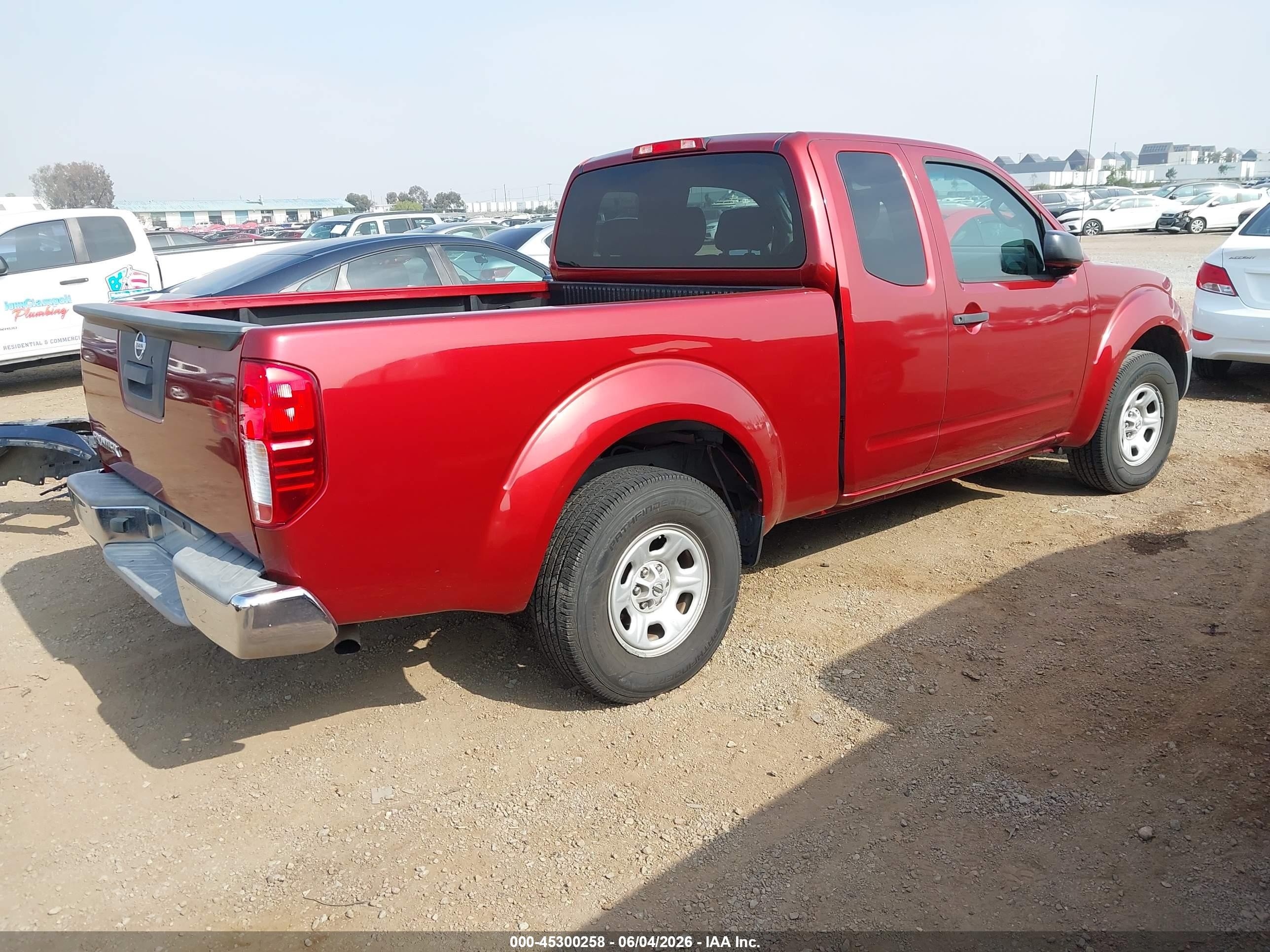 2014 Nissan Frontier S Maroon vin: 1N6BD0CT8EN722200