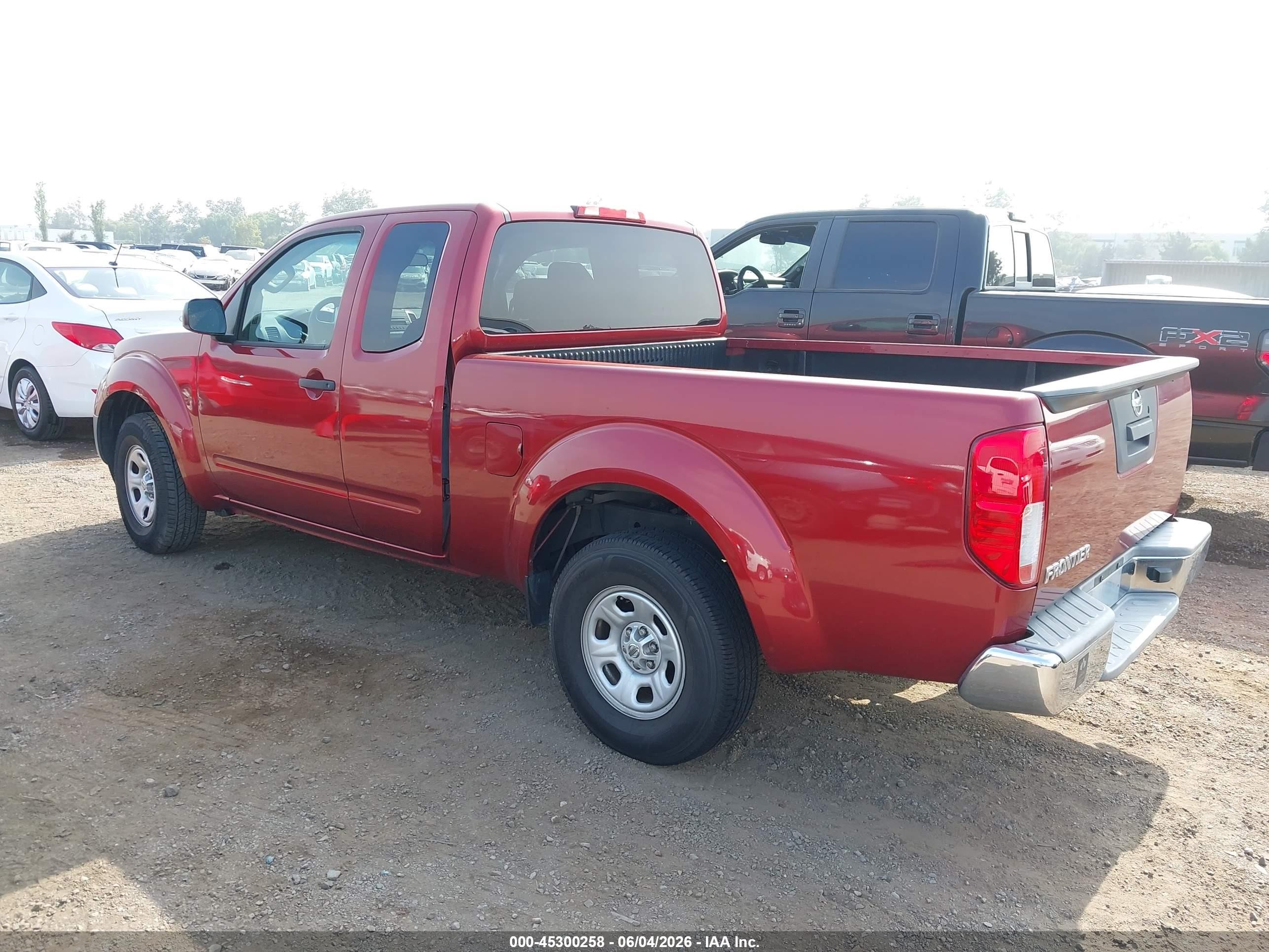 2014 Nissan Frontier S Maroon vin: 1N6BD0CT8EN722200