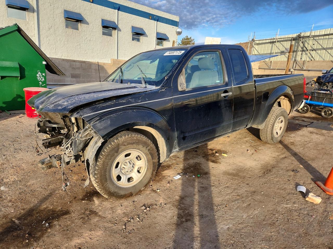 2014 Nissan Frontier S Черный vin: 1N6BD0CT8EN726716