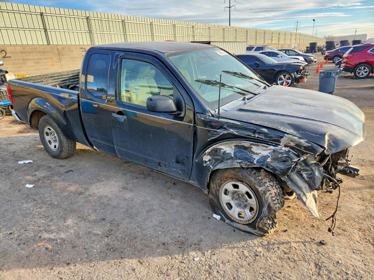 2014 Nissan Frontier S Черный vin: 1N6BD0CT8EN726716