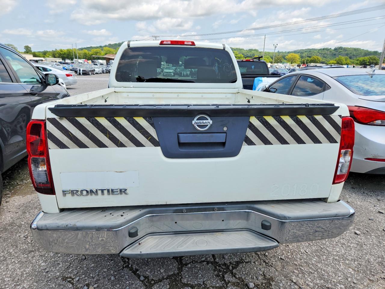 2014 Nissan Frontier S White vin: 1N6BD0CT8EN753270