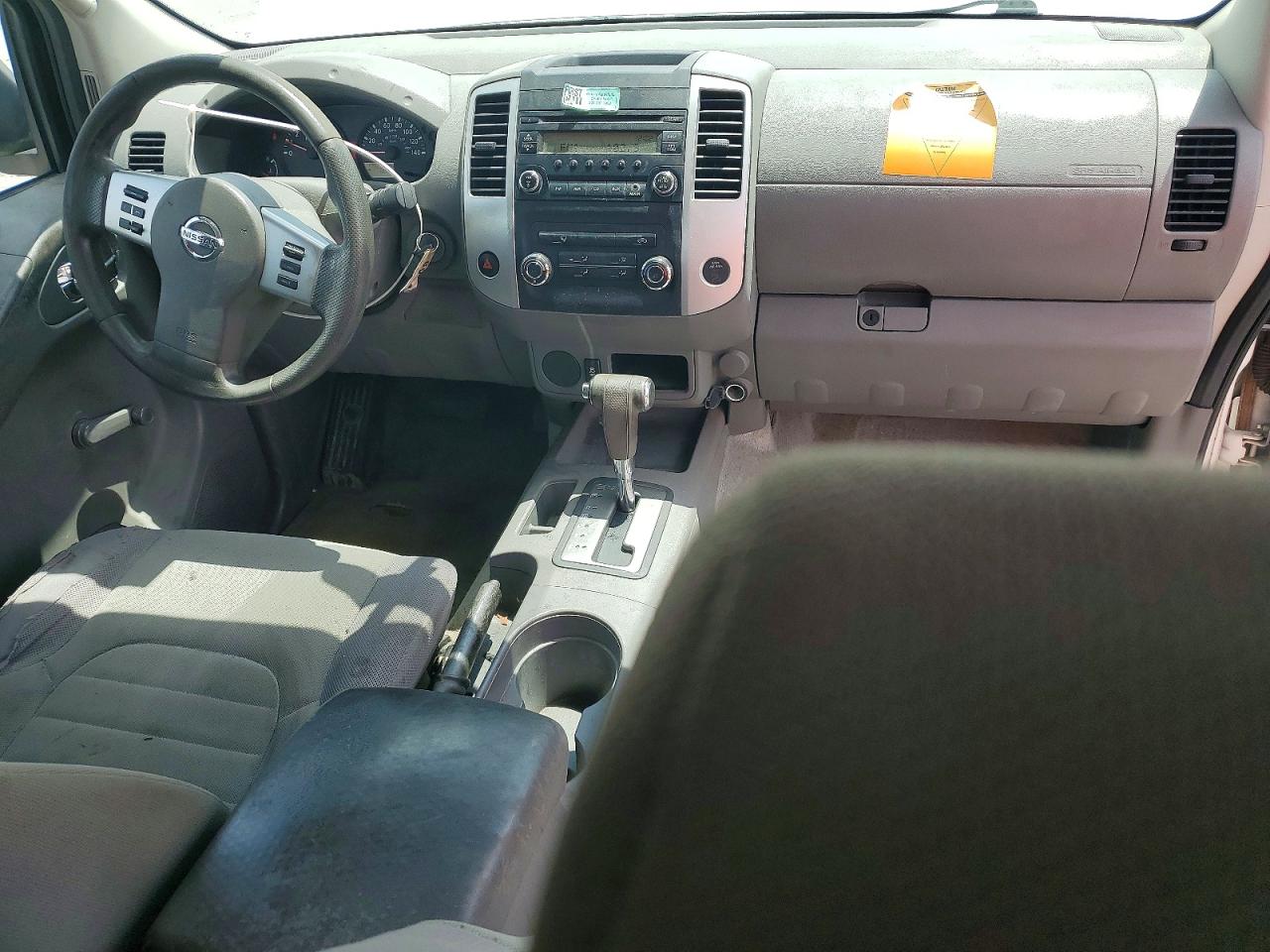 2014 Nissan Frontier S White vin: 1N6BD0CT8EN753270