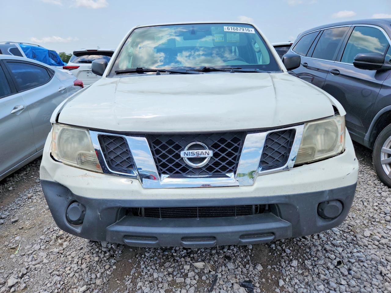 2014 Nissan Frontier S White vin: 1N6BD0CT8EN753270
