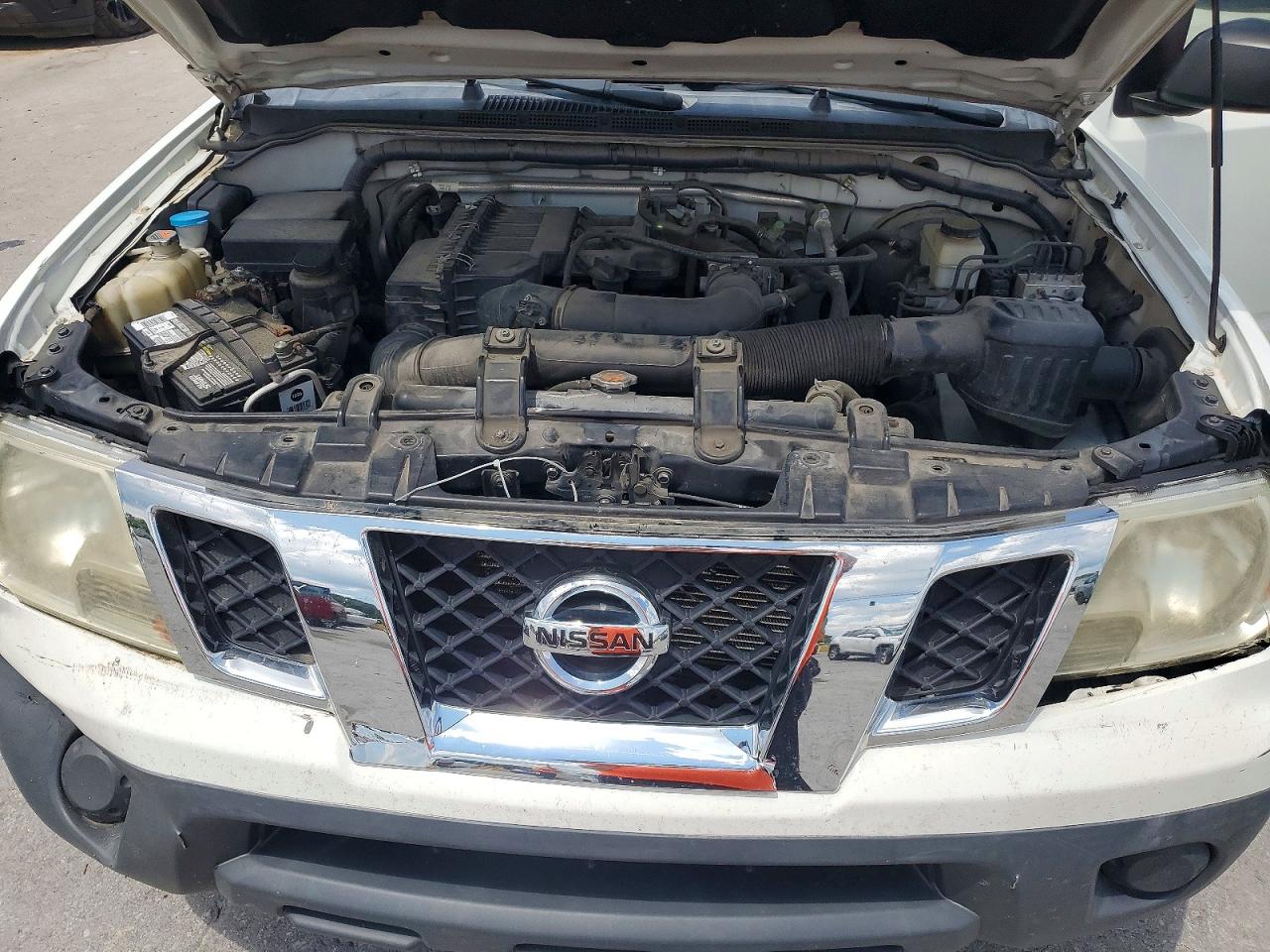 2014 Nissan Frontier S White vin: 1N6BD0CT8EN753270