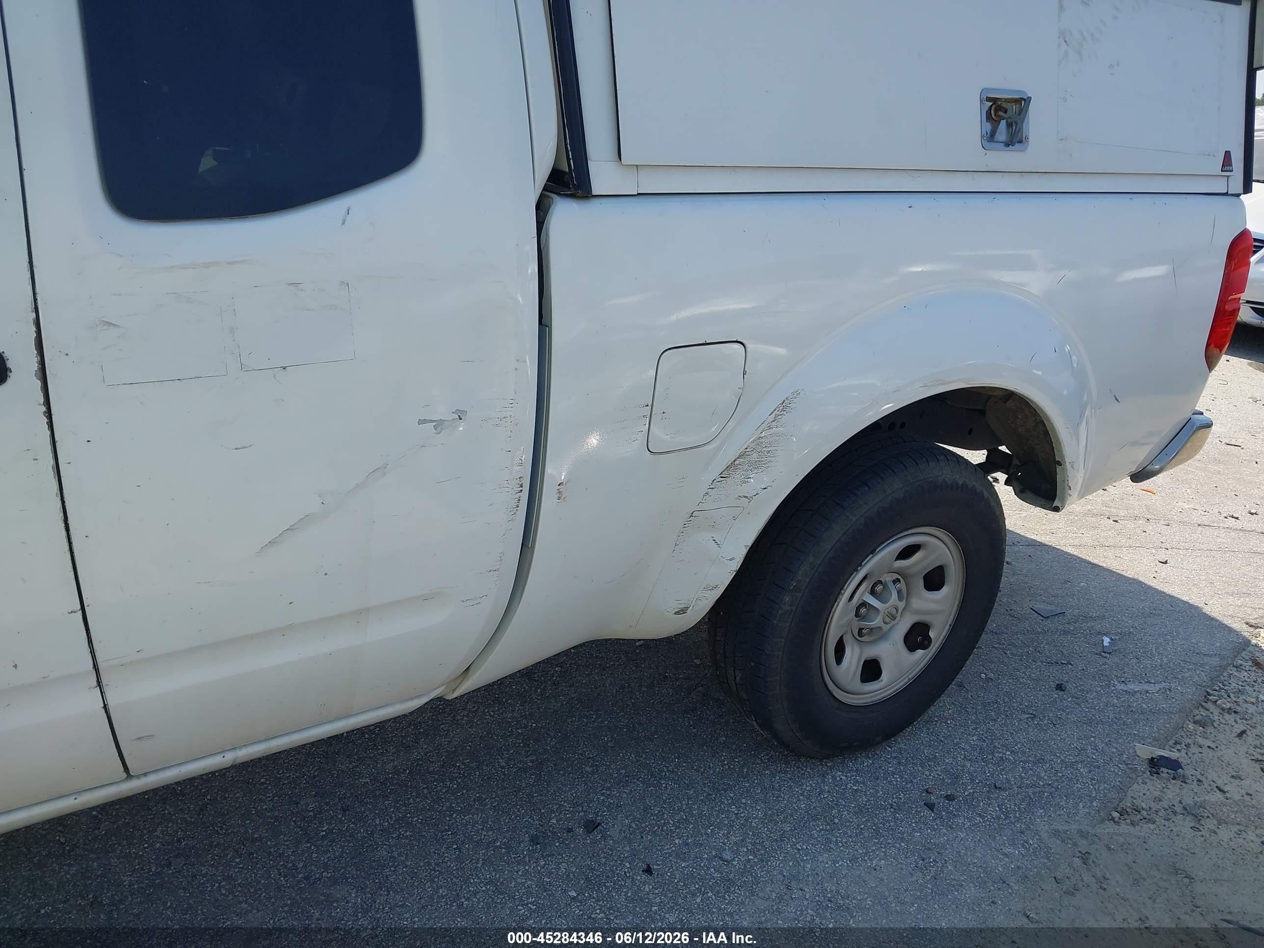 2014 Nissan Frontier S/sv-i4 White vin: 1N6BD0CT8EN754905