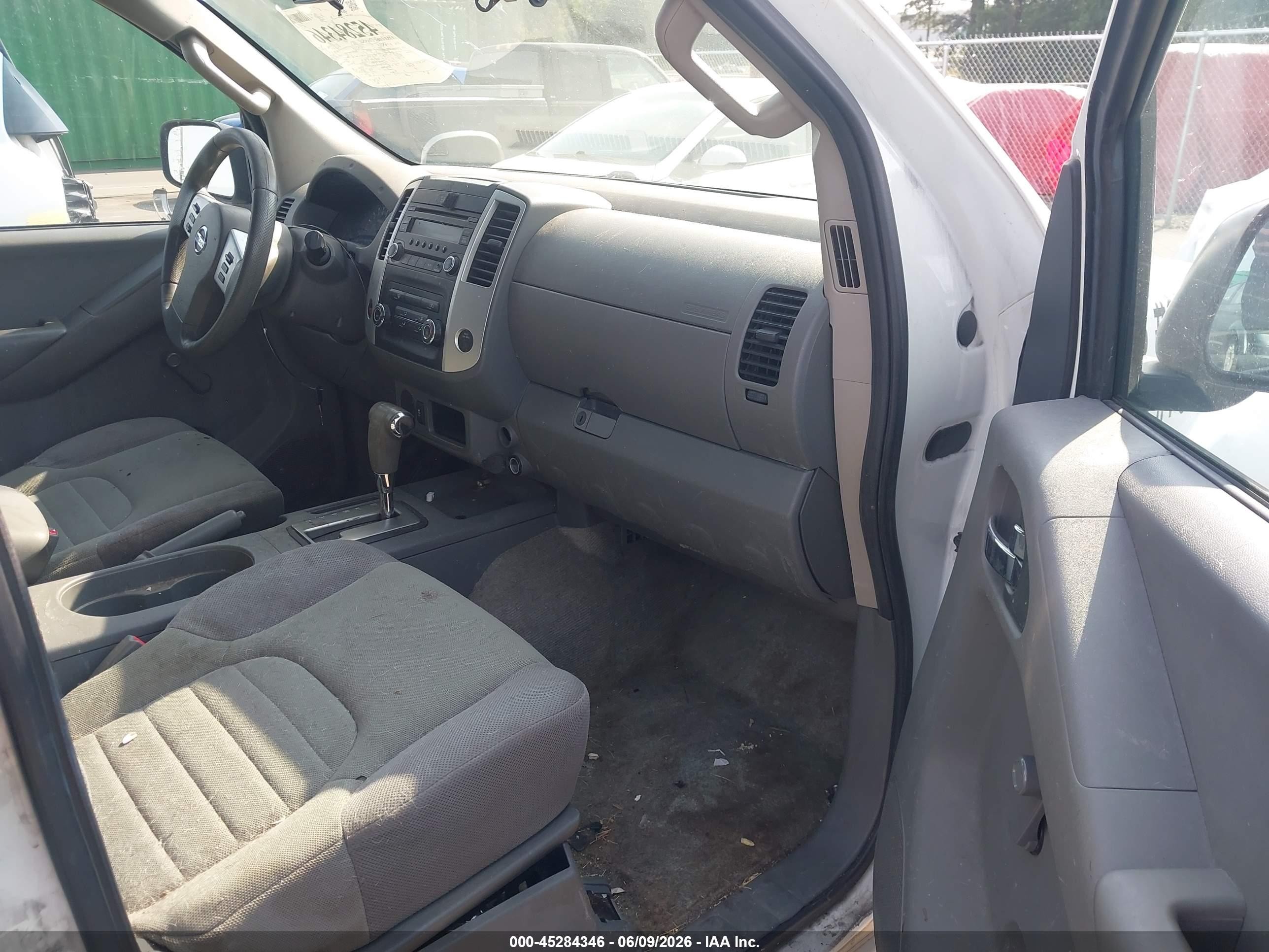 2014 Nissan Frontier S/sv-i4 White vin: 1N6BD0CT8EN754905