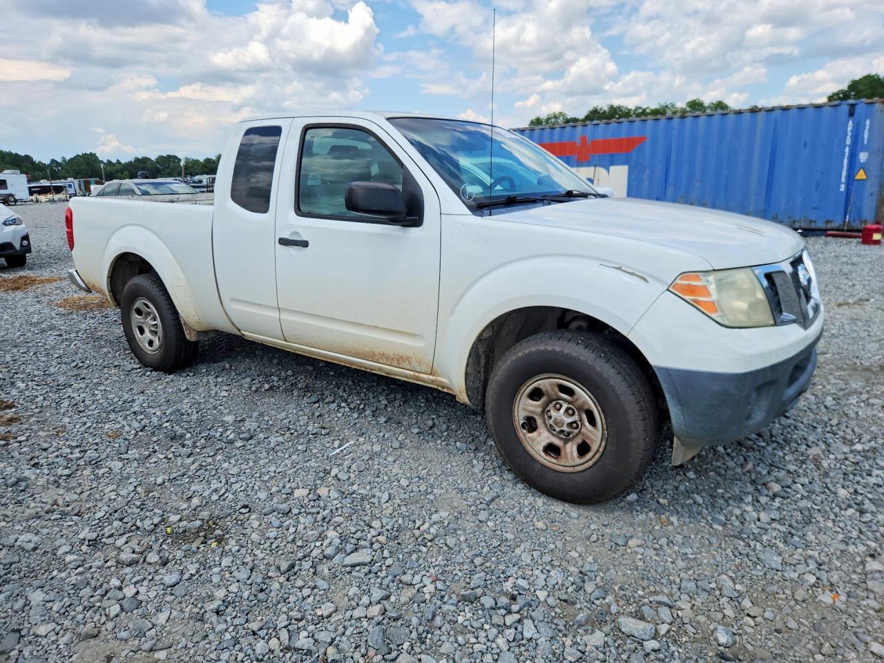 2015 Nissan Frontier S White vin: 1N6BD0CT8FN731108