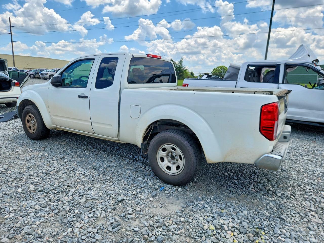 2015 Nissan Frontier S White vin: 1N6BD0CT8FN731108