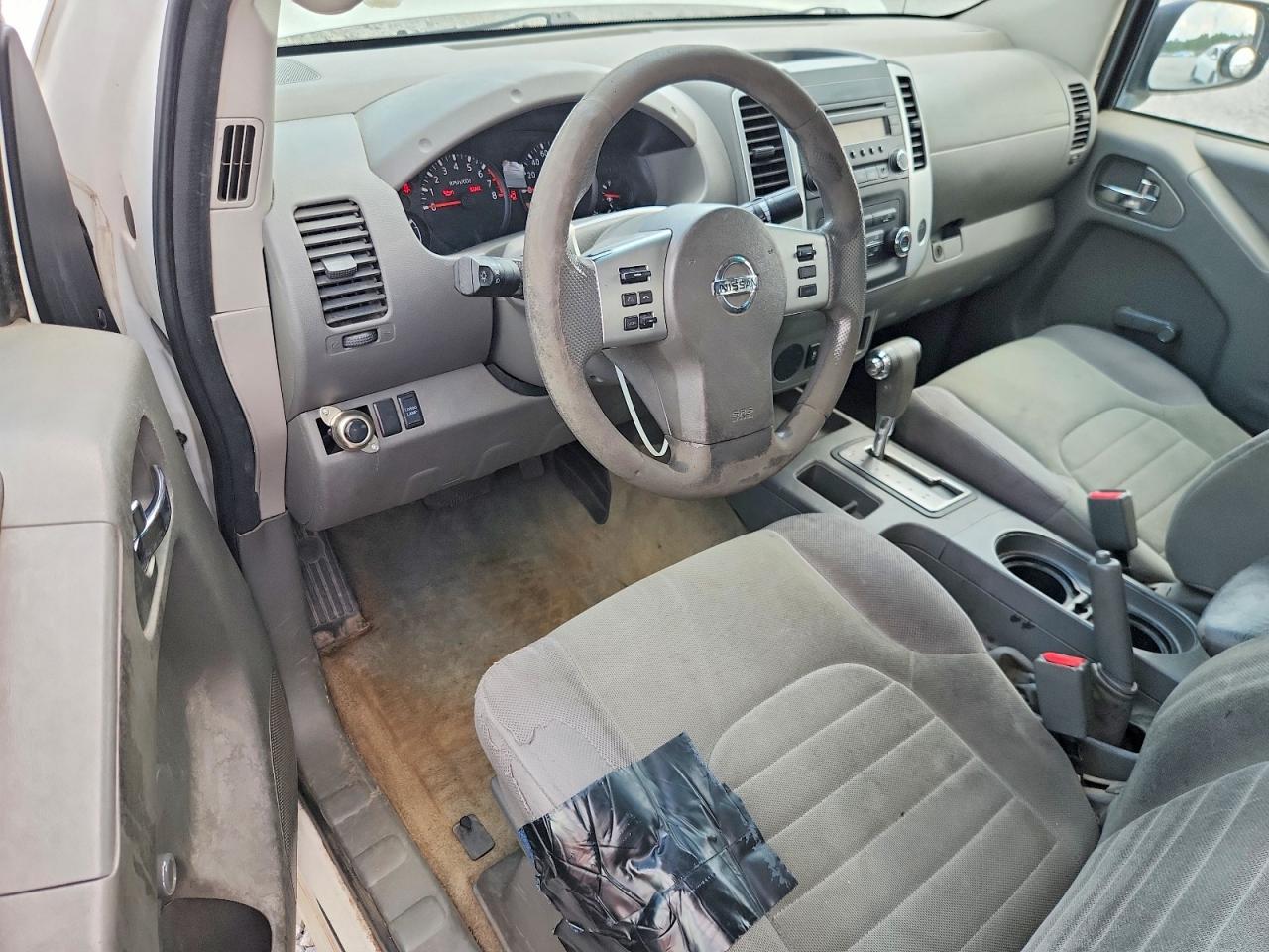 2015 Nissan Frontier S White vin: 1N6BD0CT8FN731108