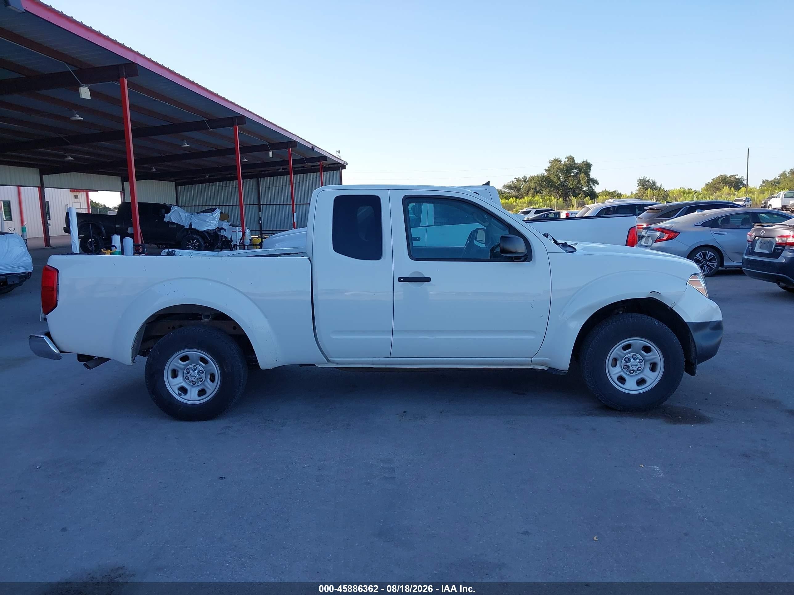 2015 Nissan Frontier S White vin: 1N6BD0CT8FN732131
