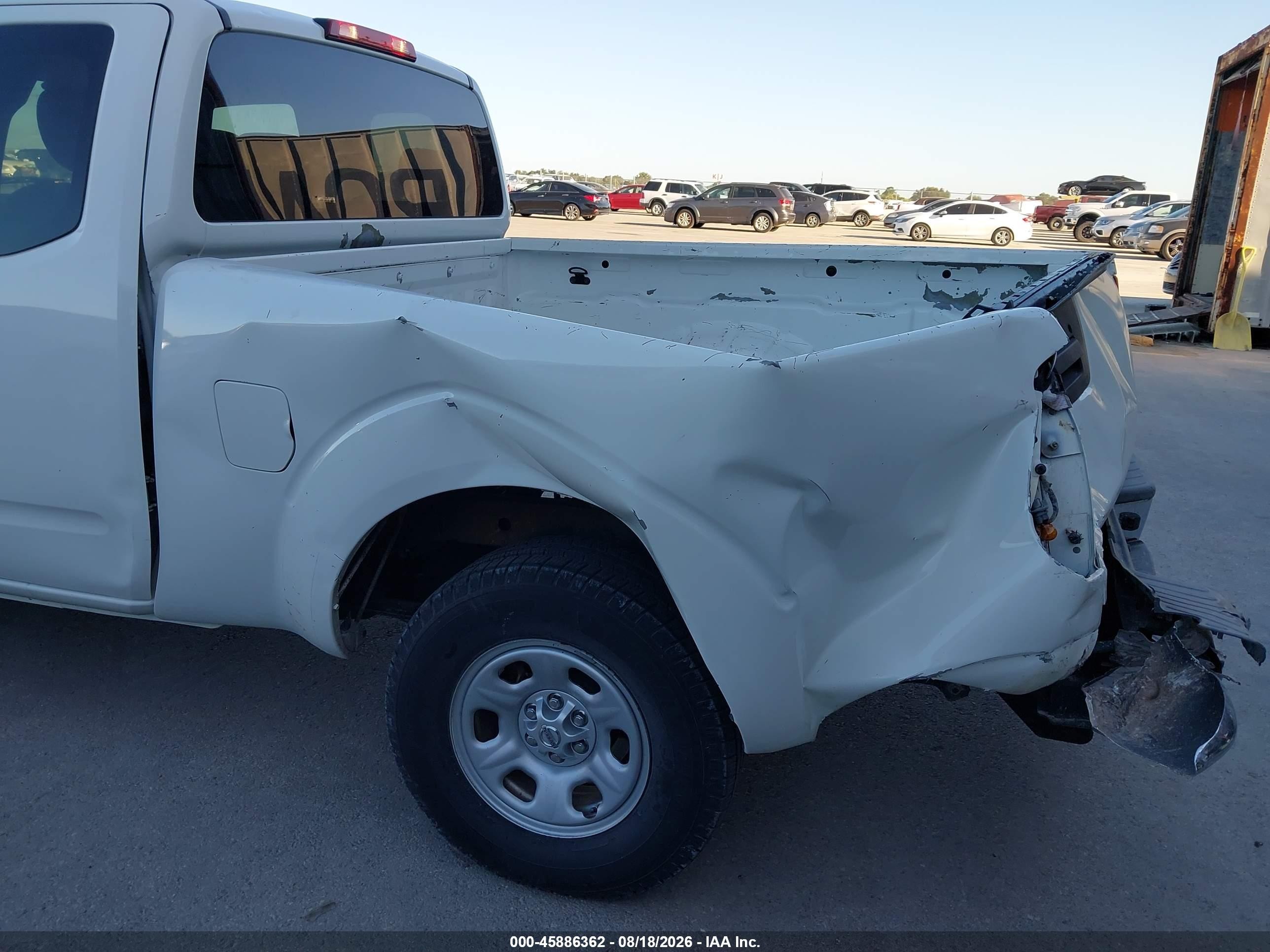2015 Nissan Frontier S White vin: 1N6BD0CT8FN732131
